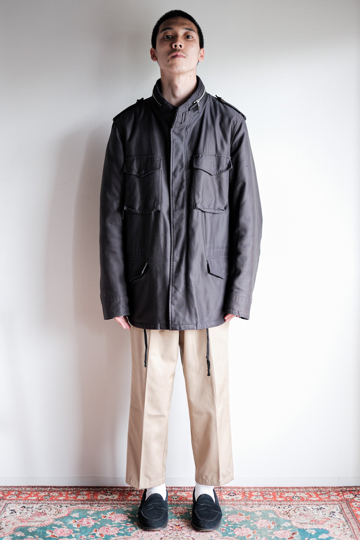 【~00’s】Old DRIES VAN NOTEN M-65 Type Jacket With Liner