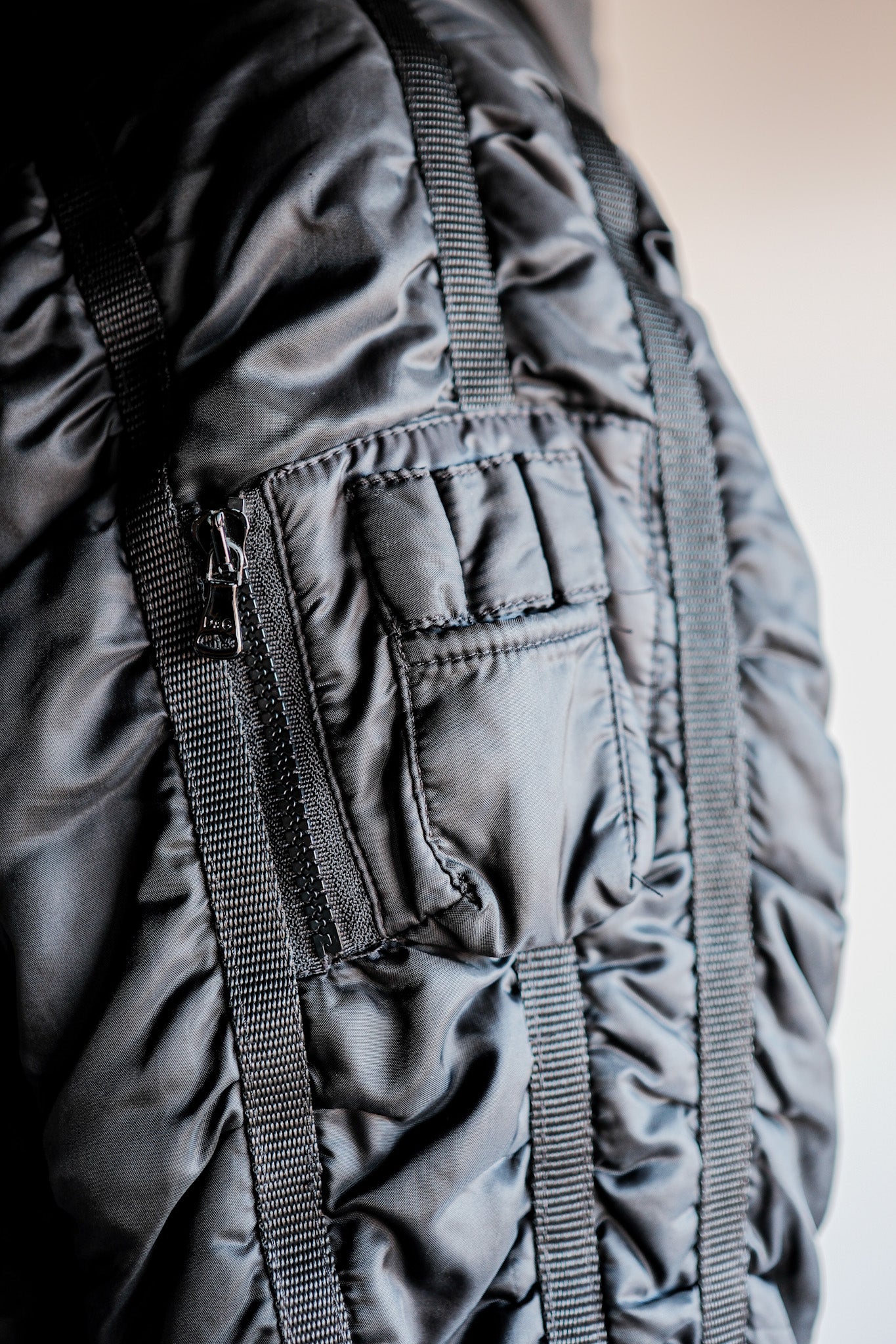 【~00's】Old DOLCE & GABBANA Multi Pocket Puffer Jacket Size.46