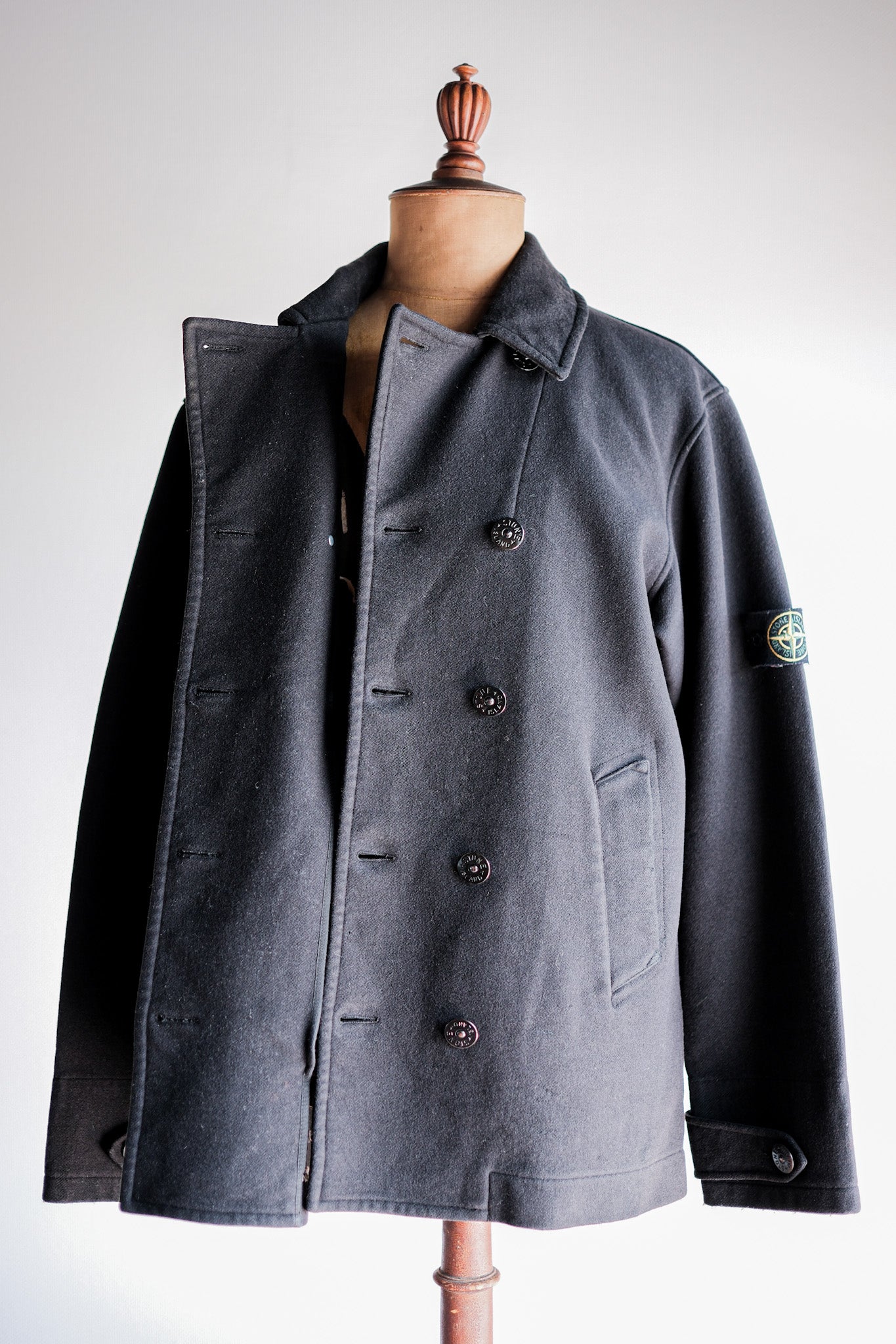 【06AW】Old STONE ISLAND Double Breasted Wool Jacket Size.L