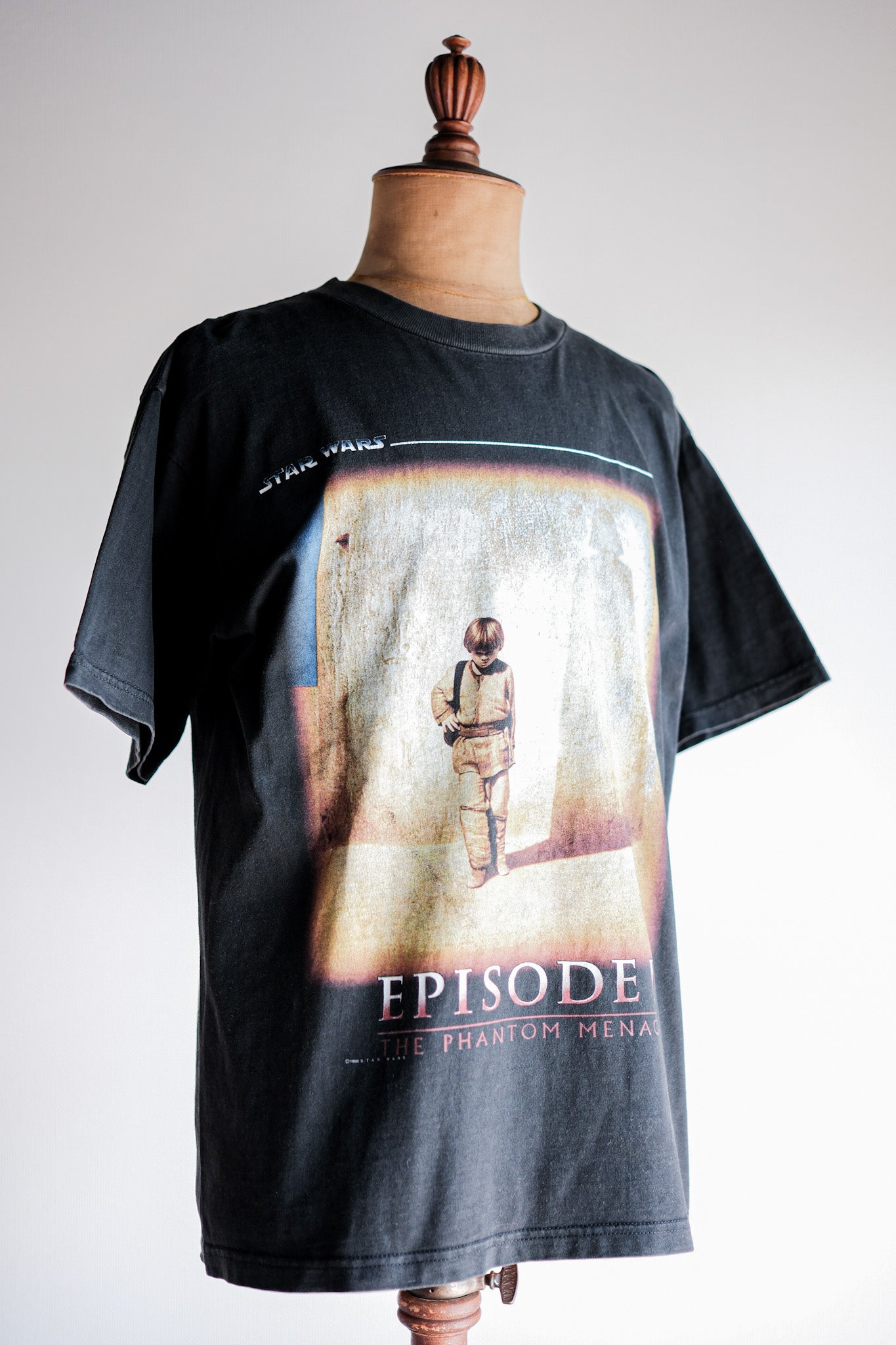 【~90's】Vintage Bootleg Movie Print T-shirt "Star Wars Episode I"