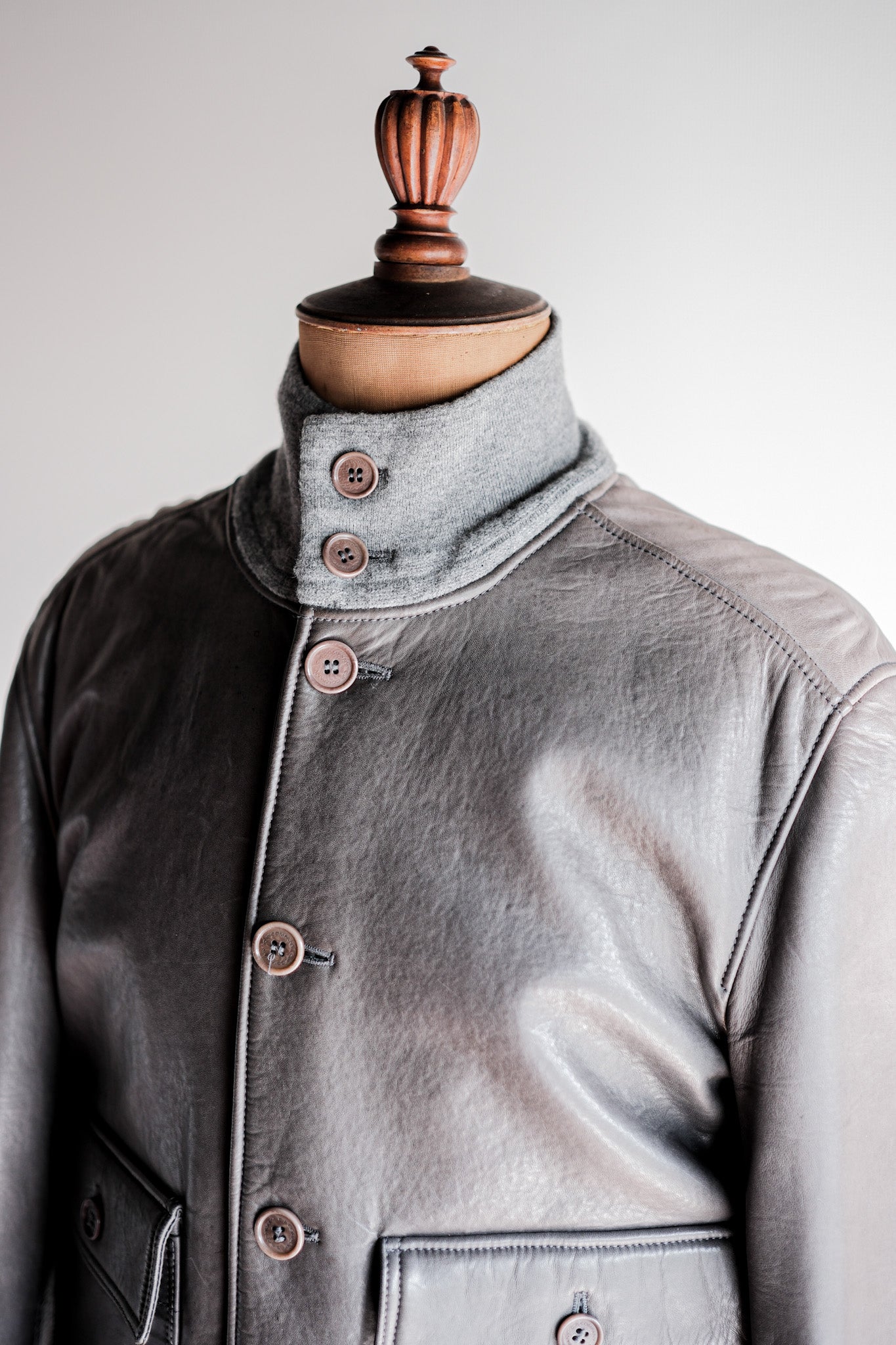 【08AW】Old C.P.Company Leather Jacket Size.50