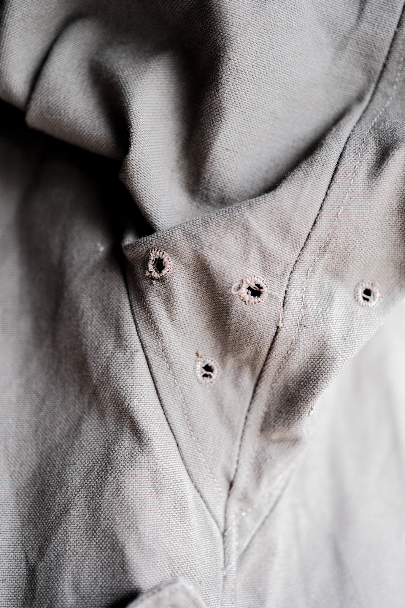【~40's】French Army M38 Double Breasted Motorcycle Jacket Size.2 "1st Type" "Dead Stock"