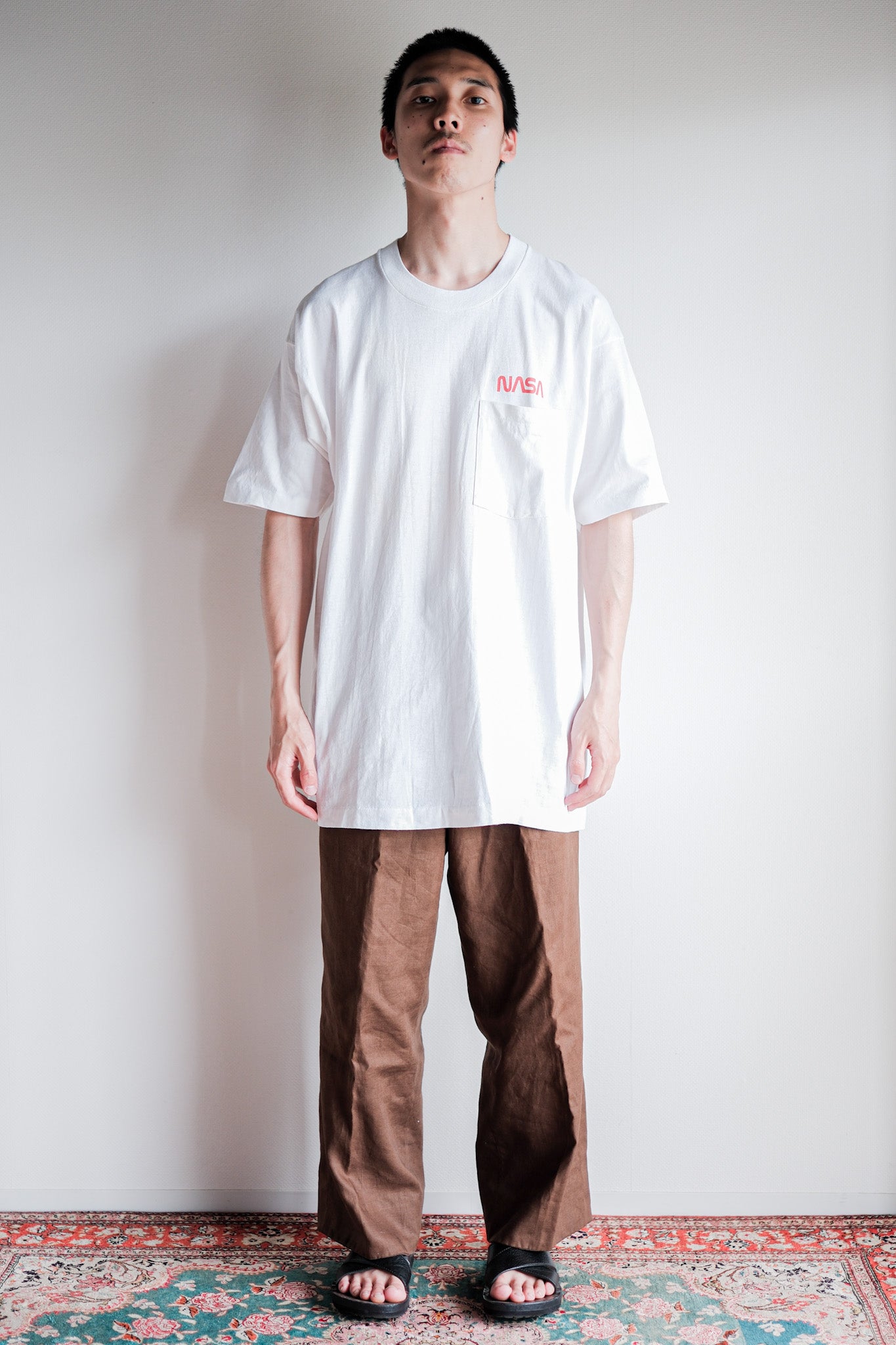 【~90's】Vintage Federal Agency Print T-shirt Size.XL "NASA" "Made in U.S.A."