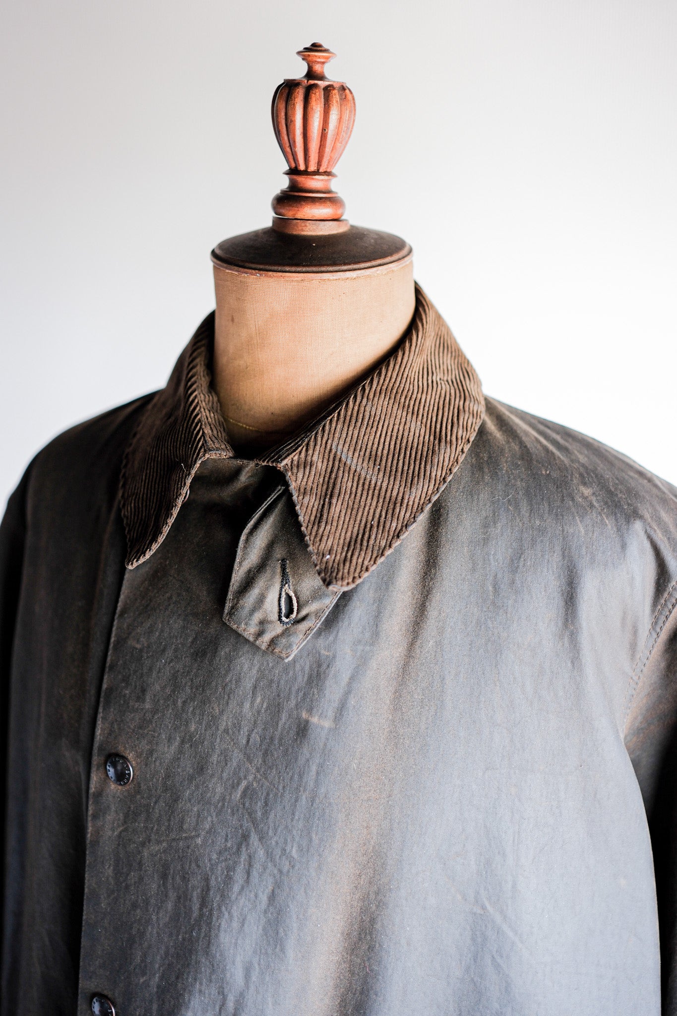 【~80's】Vintage Barbour "3/4 COAT" 2 Crest