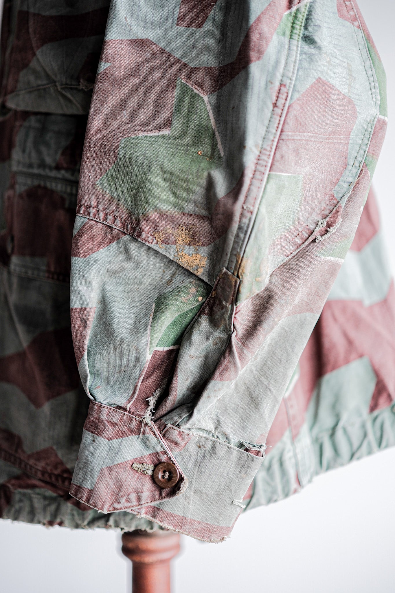 【~50's】German Army Splinter Camouflage Paratrooper Jacket