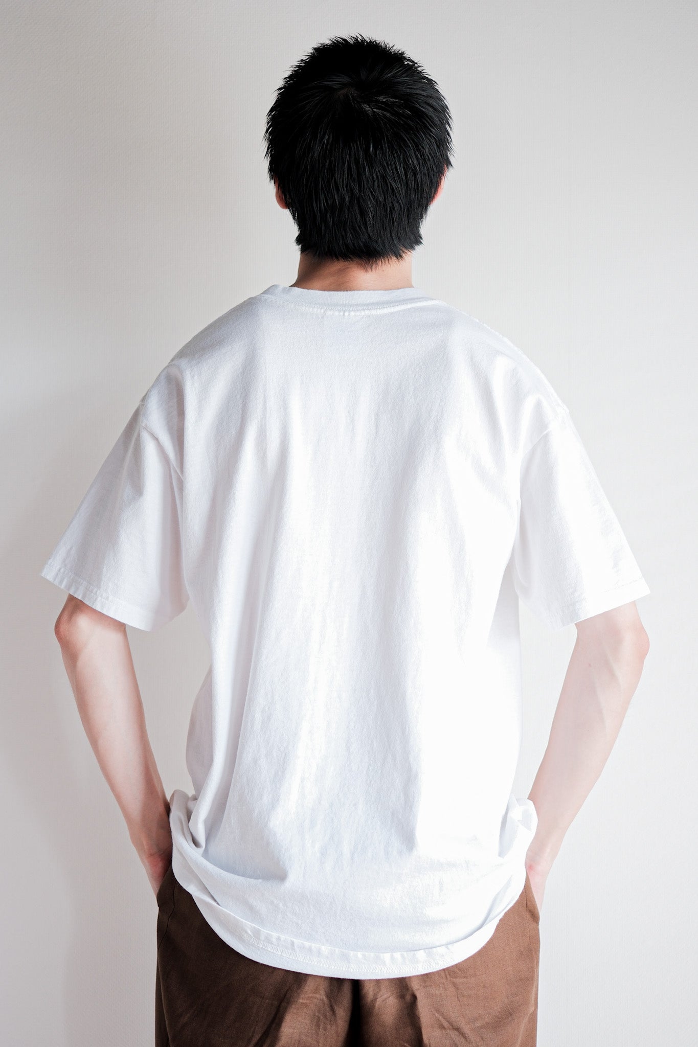 【~00's】Vintage Art Print T-shirt Size.L "Vincent Van Gogh's" "Bank of the Oise at Auvers"