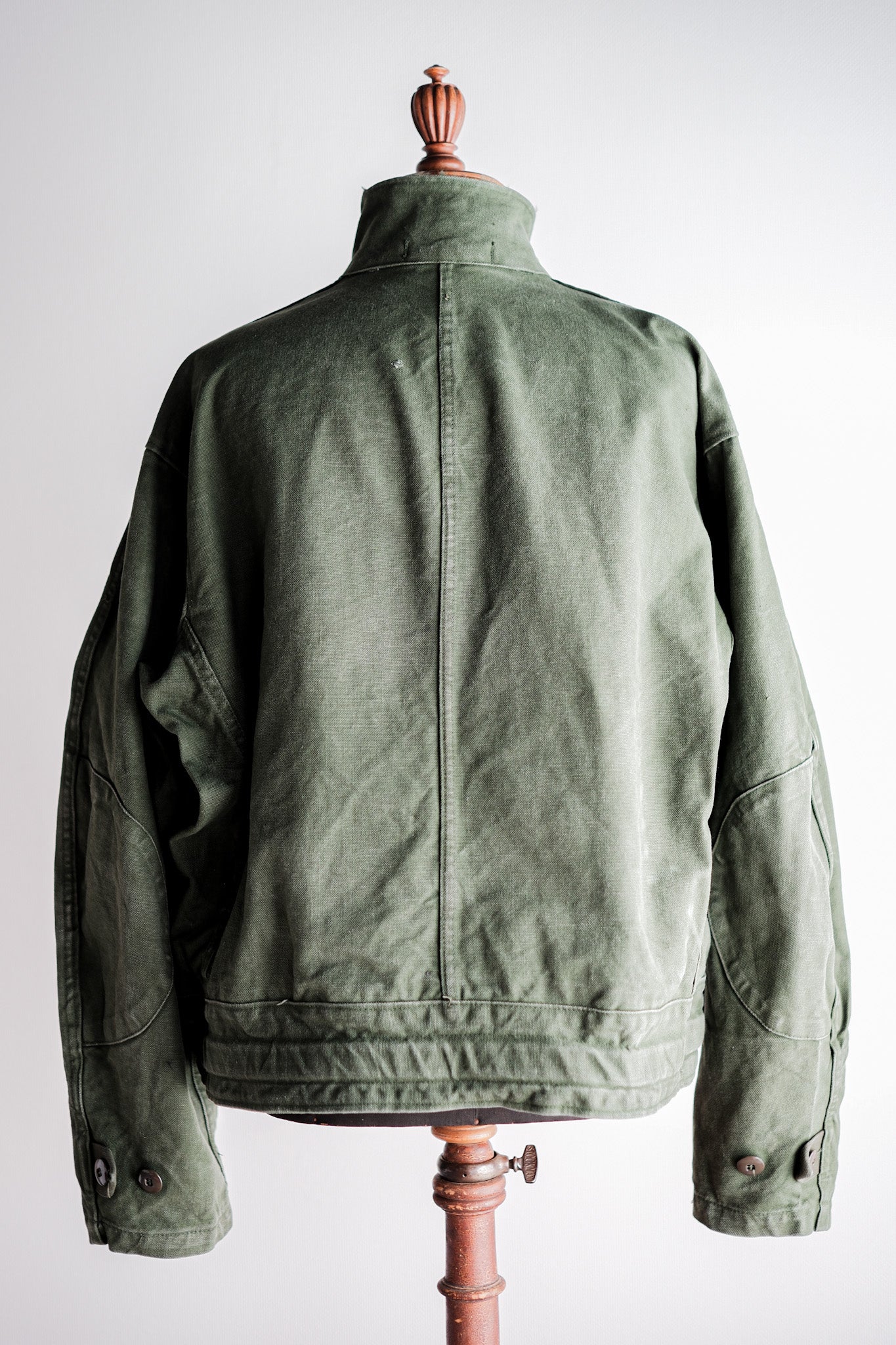 【~60's】Swedish Army Dispatch Rider Motorcycle Jacket Size.C56