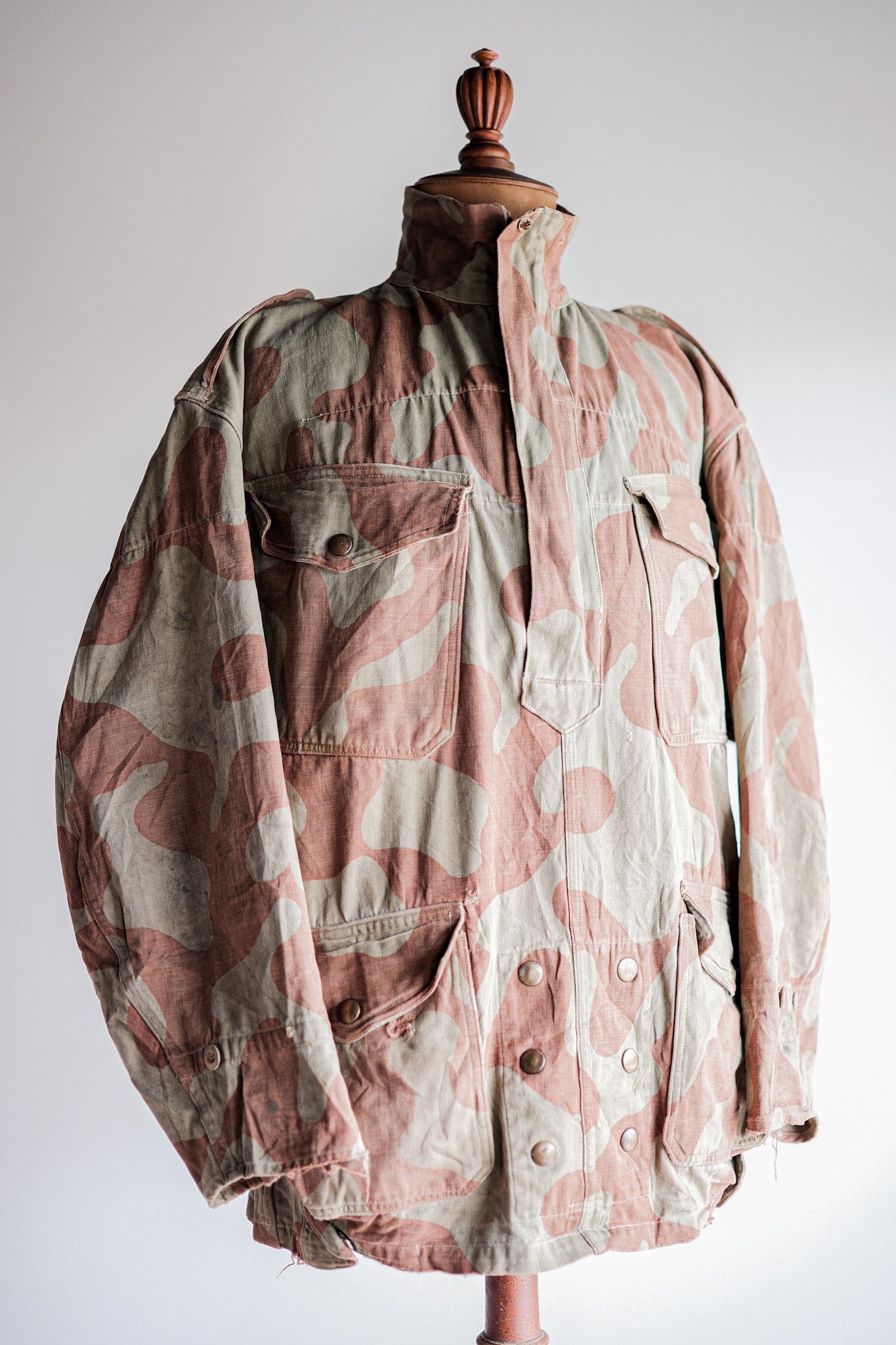 【~50's】Belgium Army Bataillon de Corée Camouflage Denison Smock