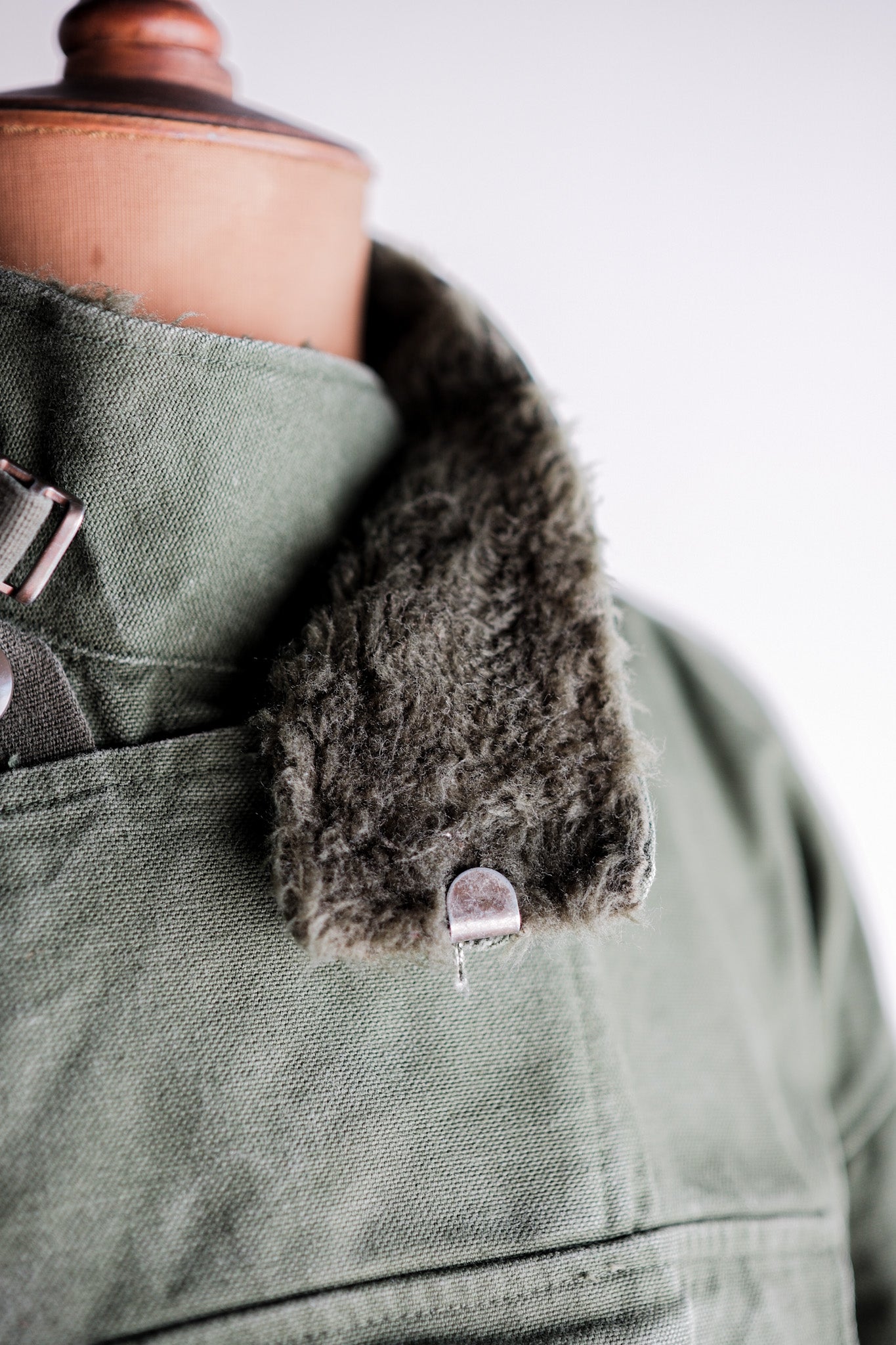 【~60's】Swedish Army Dispatch Rider Motorcycle Jacket Size.C56