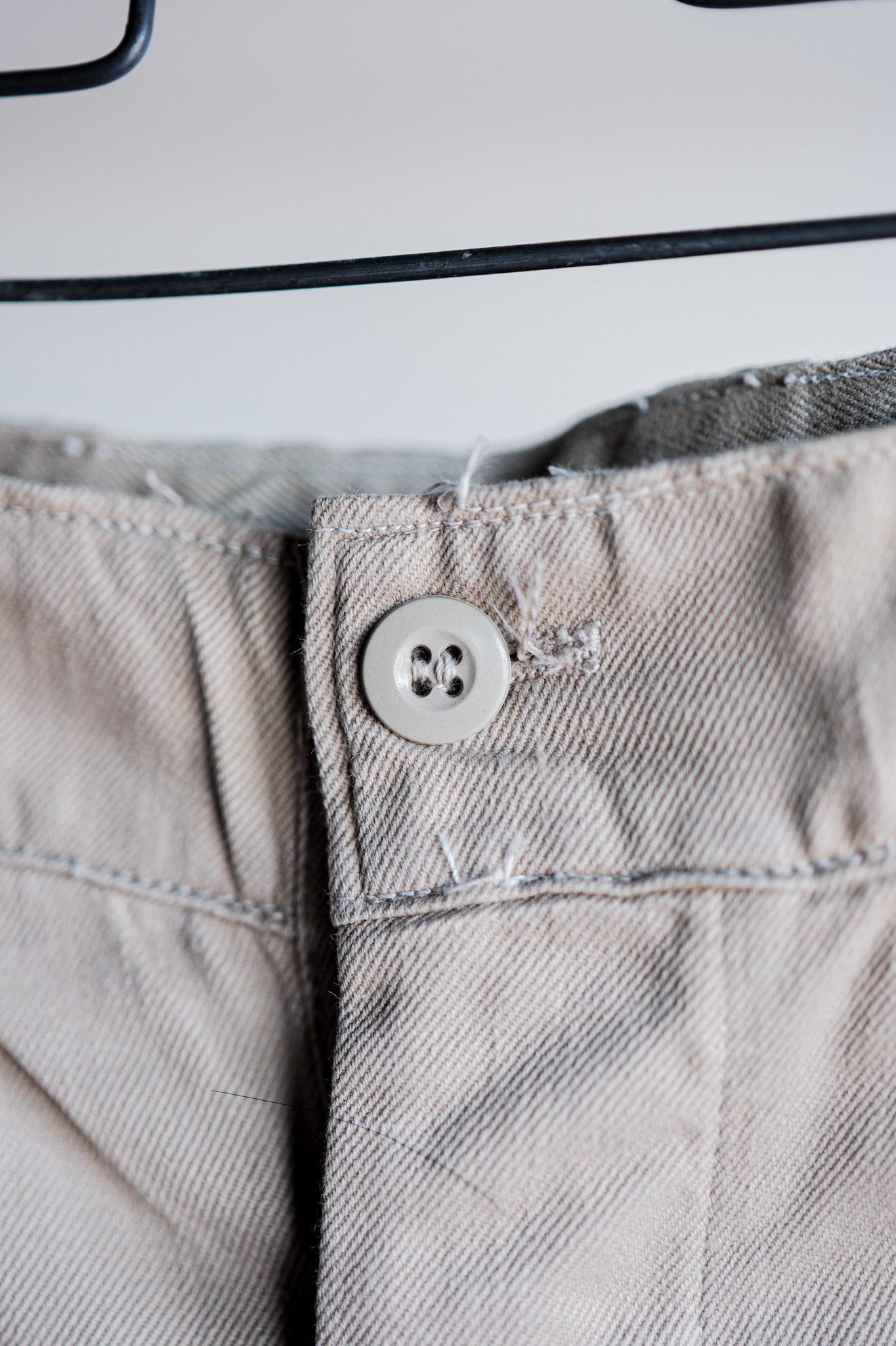 【~60's】French Army M52 Chino Trousers Size.23