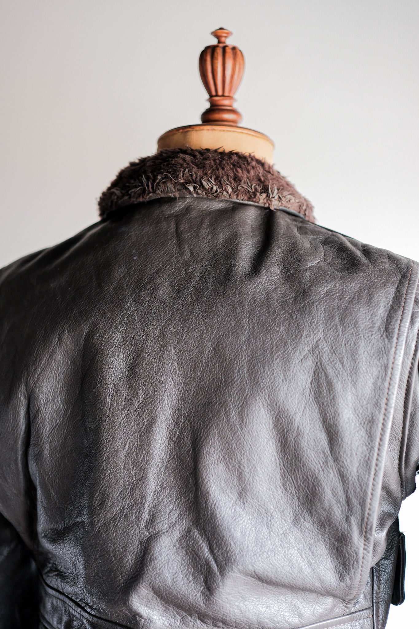 【~60's】U.S.NAVY G-1 Leather Flight Jacket Size.36