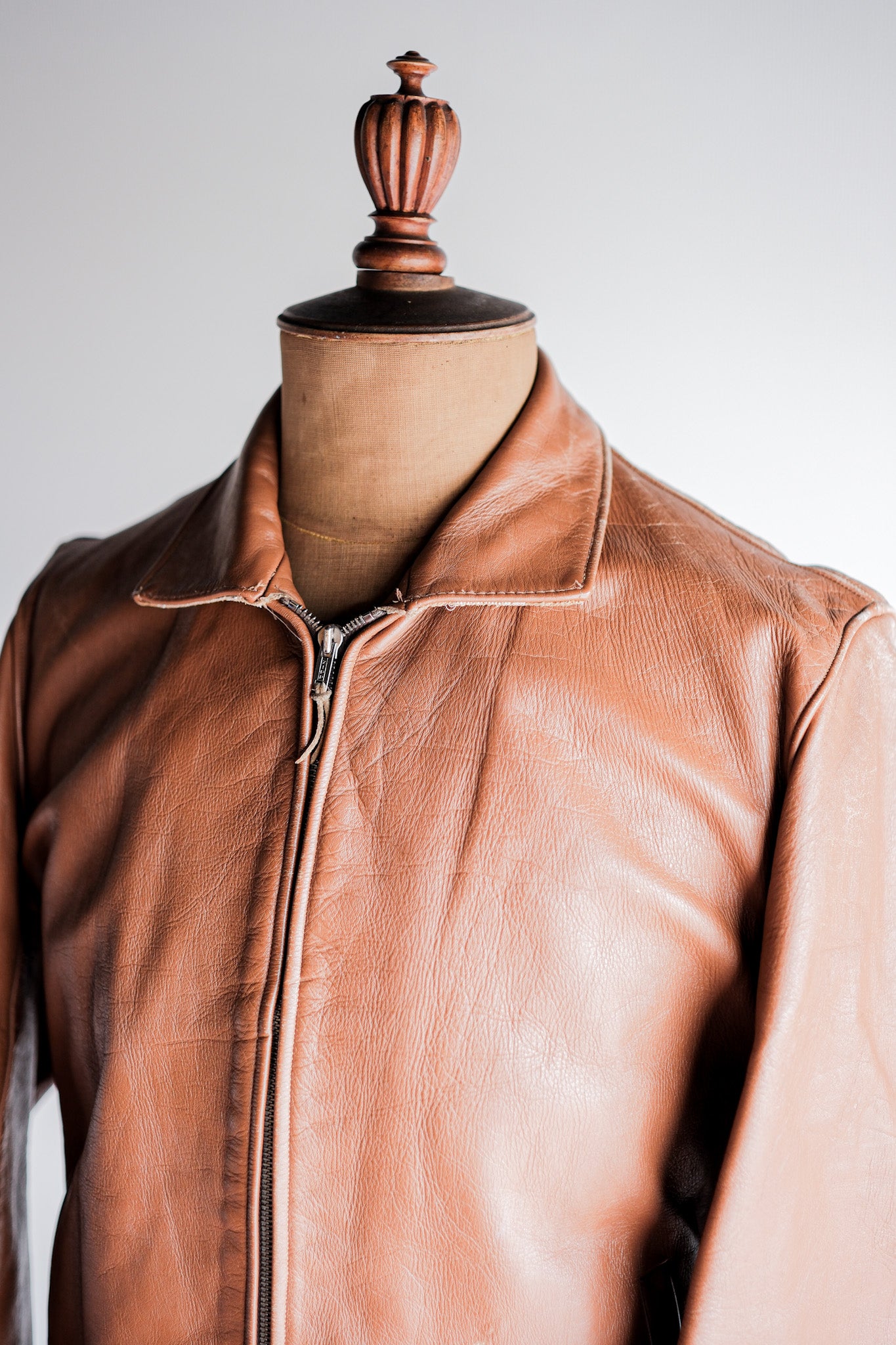 【~50’s】German Vintage Leather Jacket
