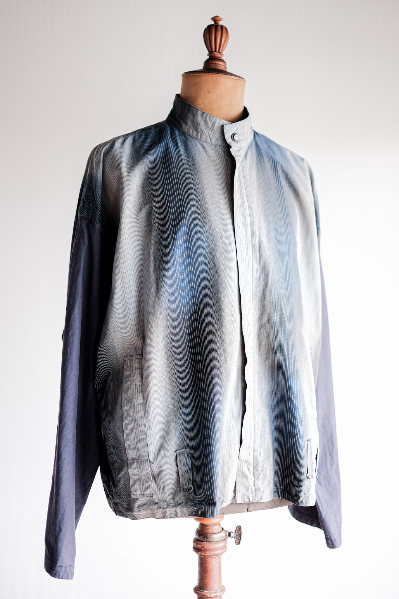 【~80’s】Old Gianni Versace Cotton Striped Jacket Size.42