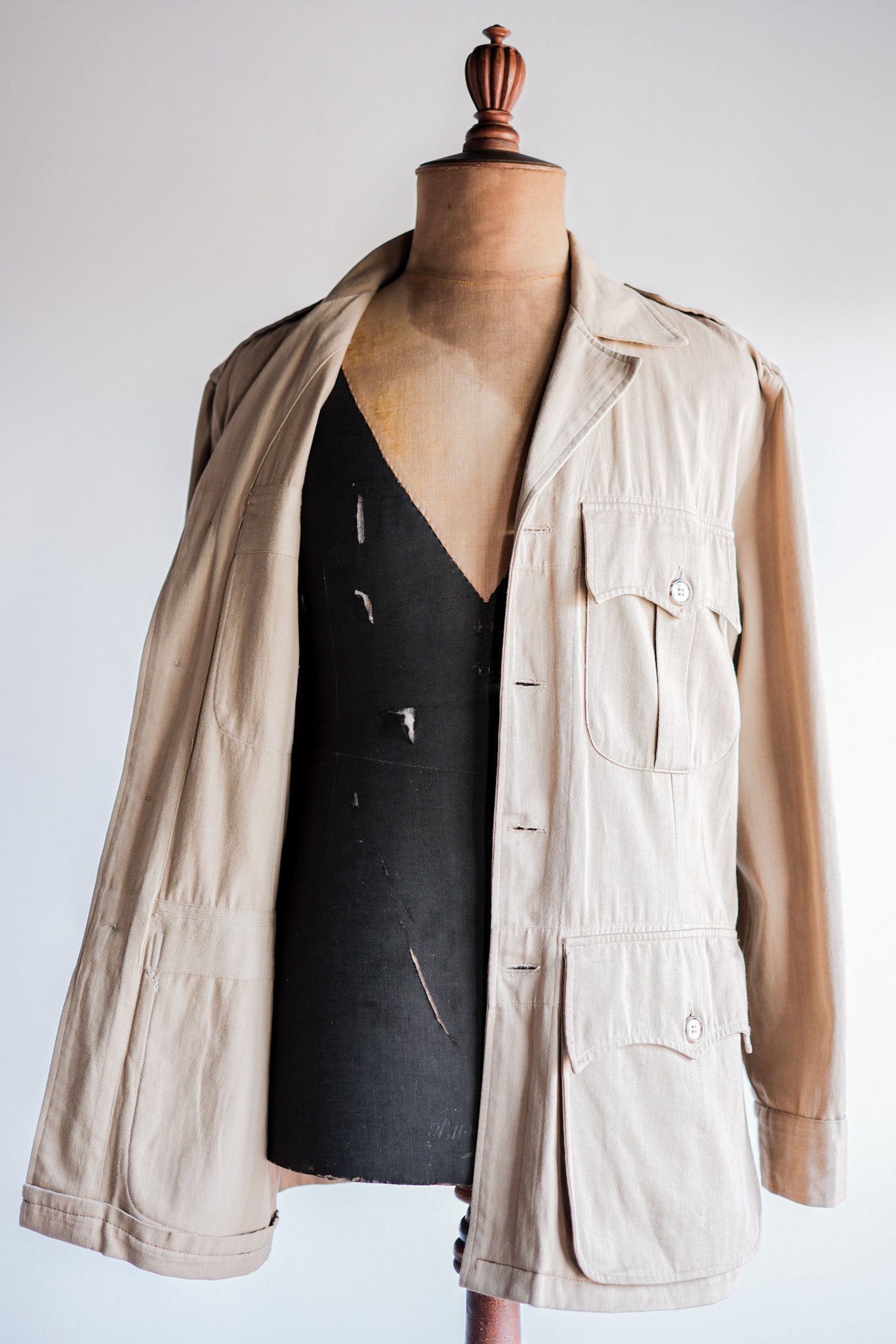 【~80's】Willis&Geiger Australian Bush Jacket Size.38 "Made in U.S.A."