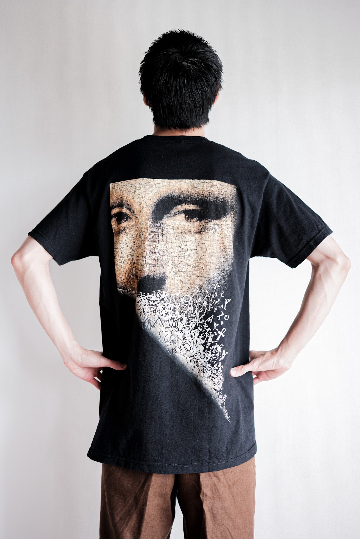 【~00's】Vintage Movie Print T-shirt Size.M "The Da Vinci Code"