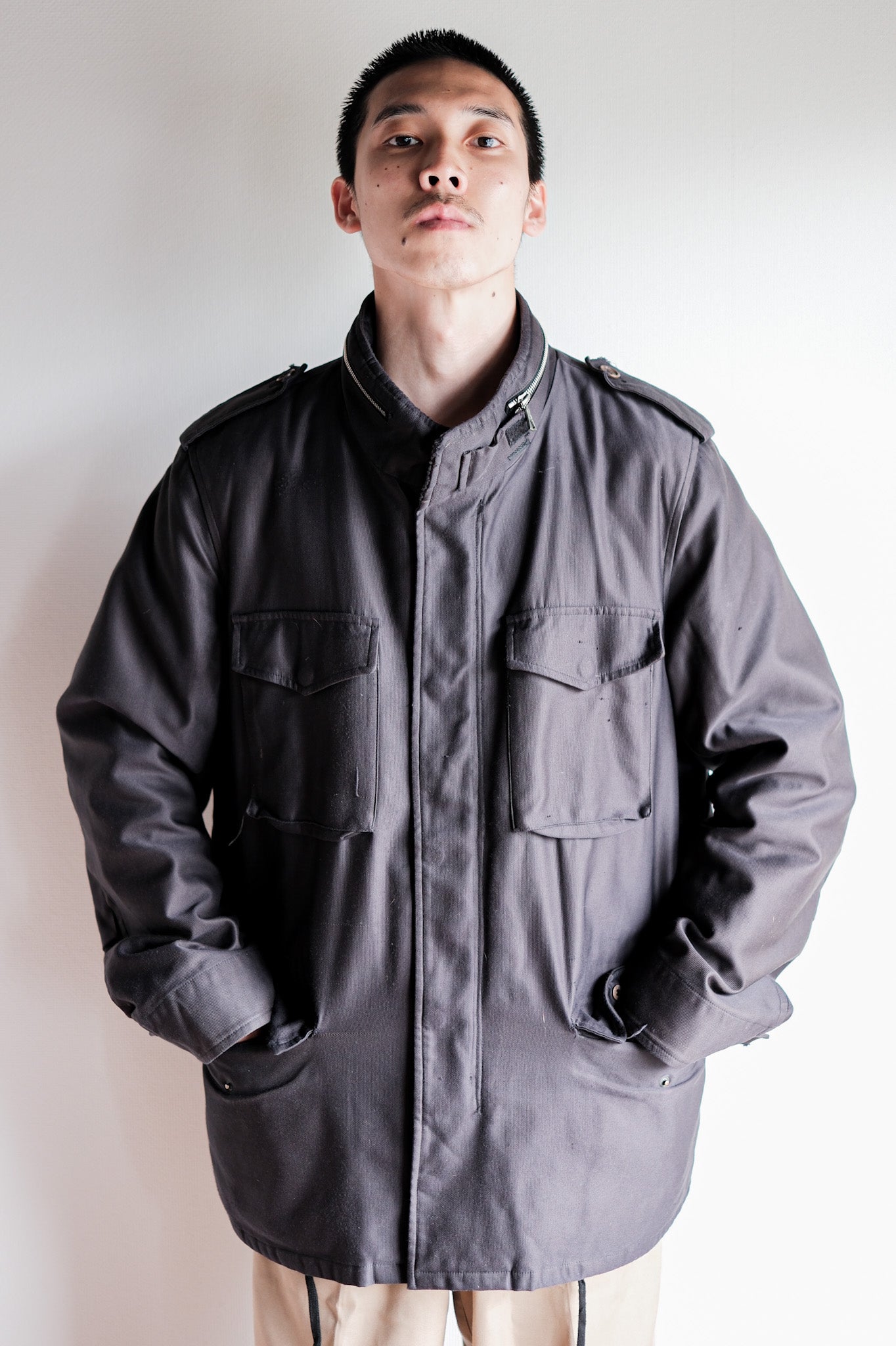 【~00’s】Old DRIES VAN NOTEN M-65 Type Jacket With Liner