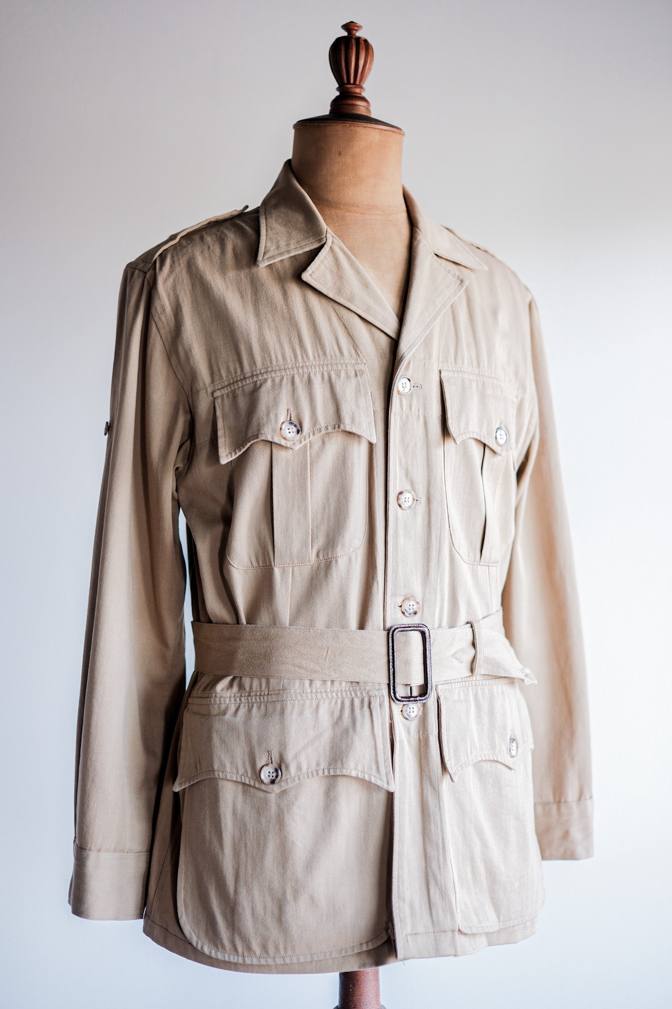 【~80's】Willis&Geiger Australian Bush Jacket Size.38 "Made in U.S.A."