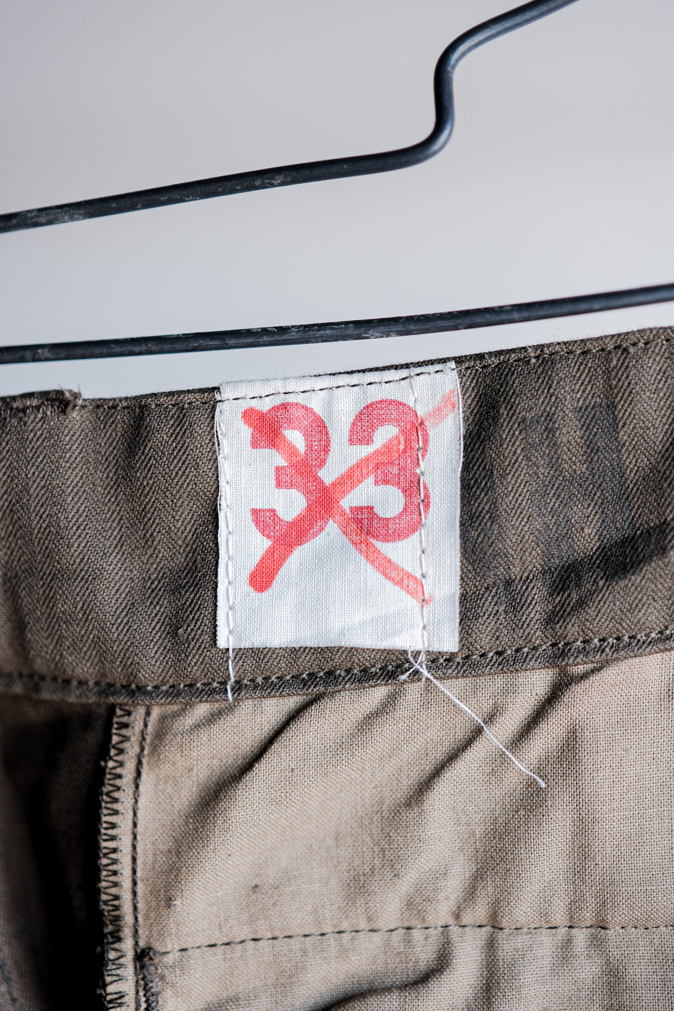 【~60's】French Army M47 Field Trousers Size.84M "Dead Stock"