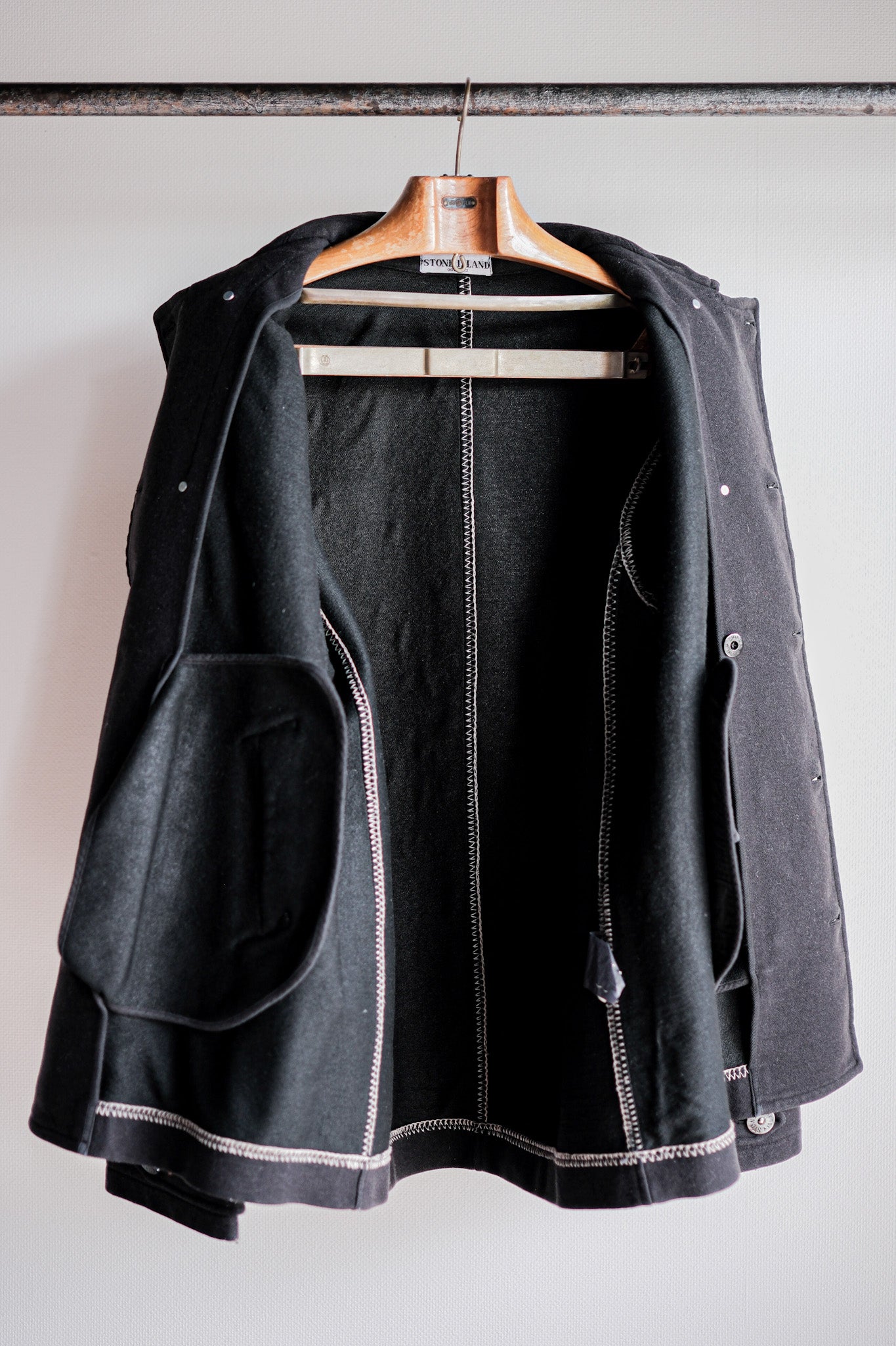 【06AW】Old STONE ISLAND Double Breasted Wool Jacket Size.L