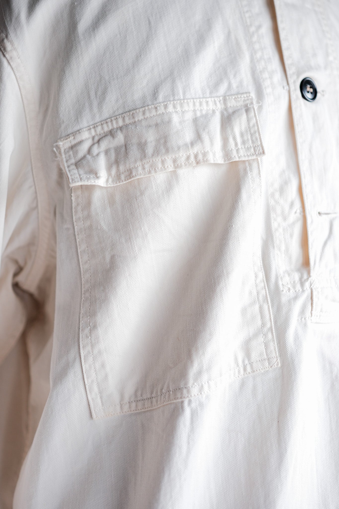 【~40's】U.S.NAVY Salvage Parka Size.M "Early Type"