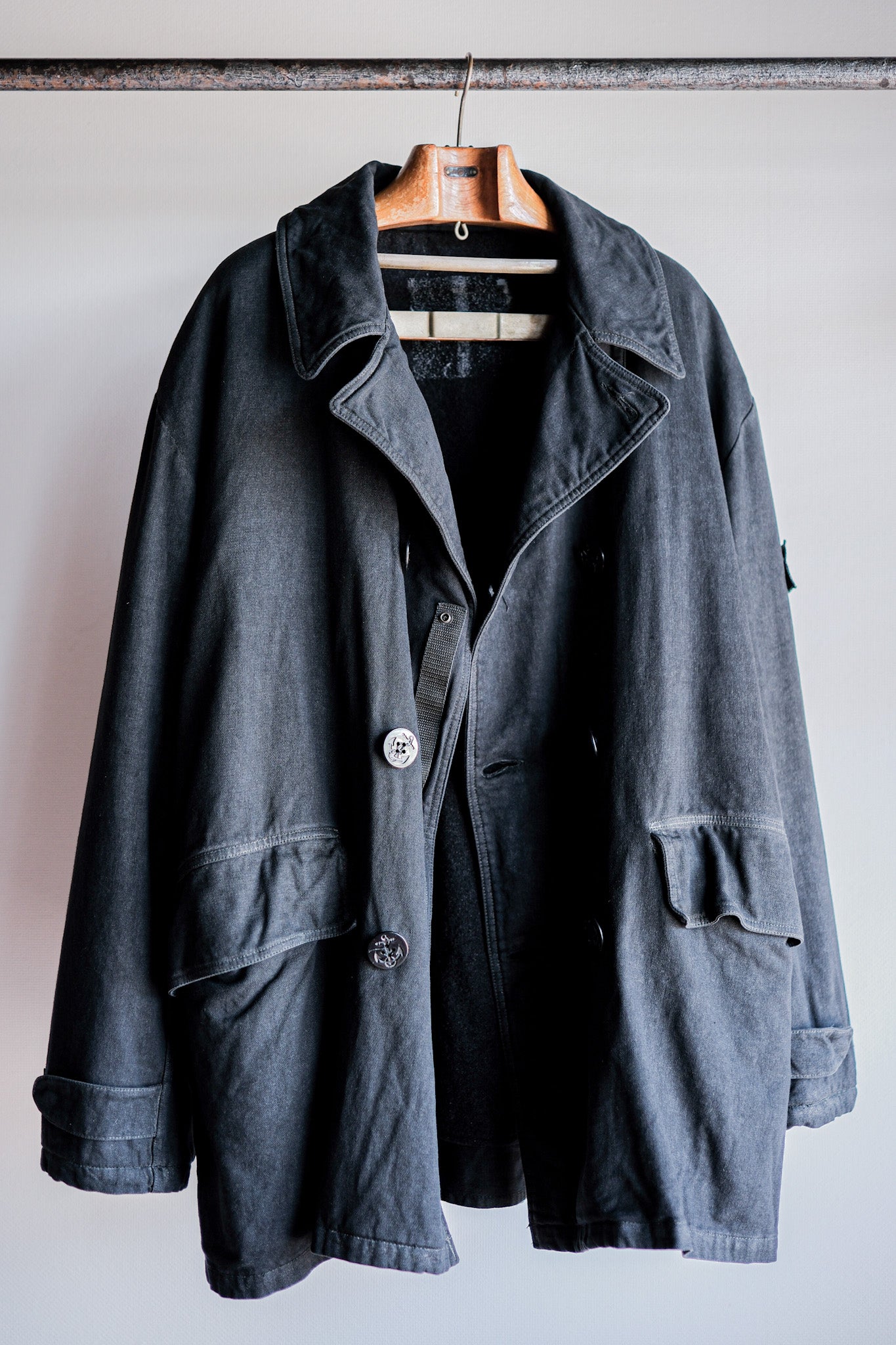 【~90’s】Old STONE ISLAND Double Breasted Jacket Size.XXL “Marina Archive”