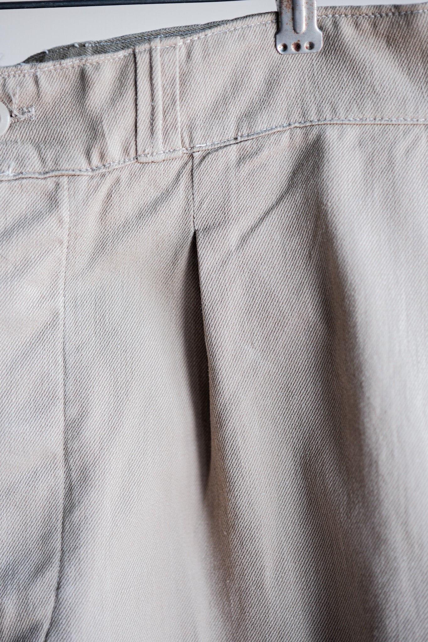 【~60's】French Army M52 Chino Trousers Size.23