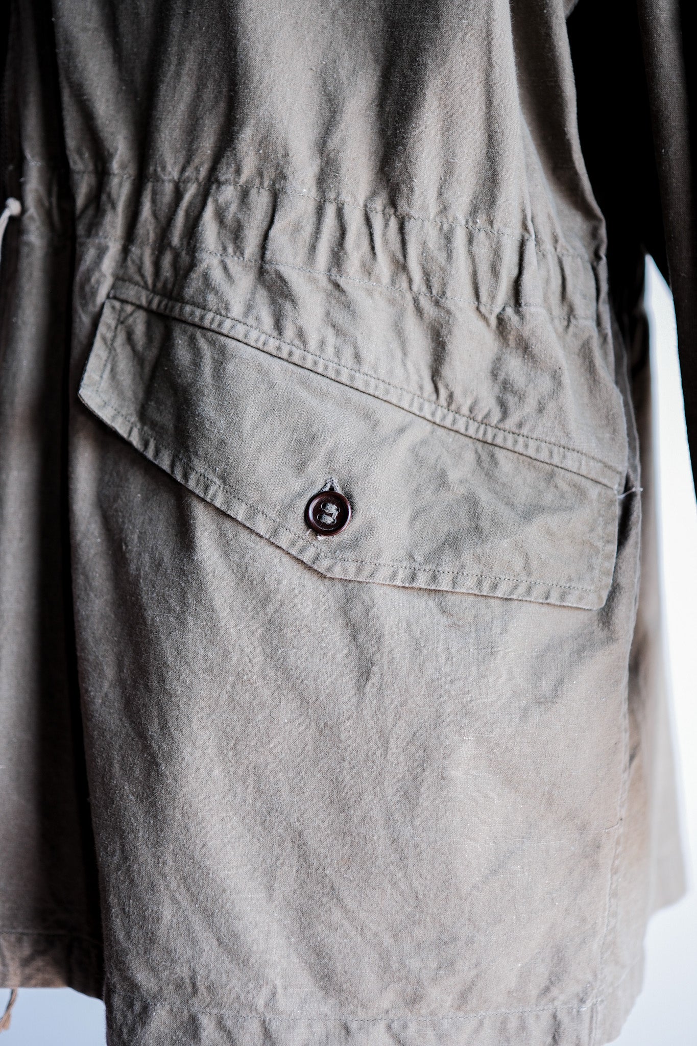 【~60's】French Army Alpine Mountain Smock Parka Size.22 "Modified"