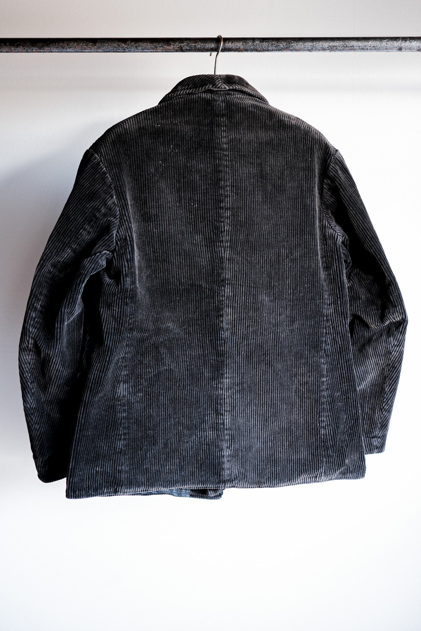 【~50's】French Vintage Dark Brown Corduroy Work Jacket