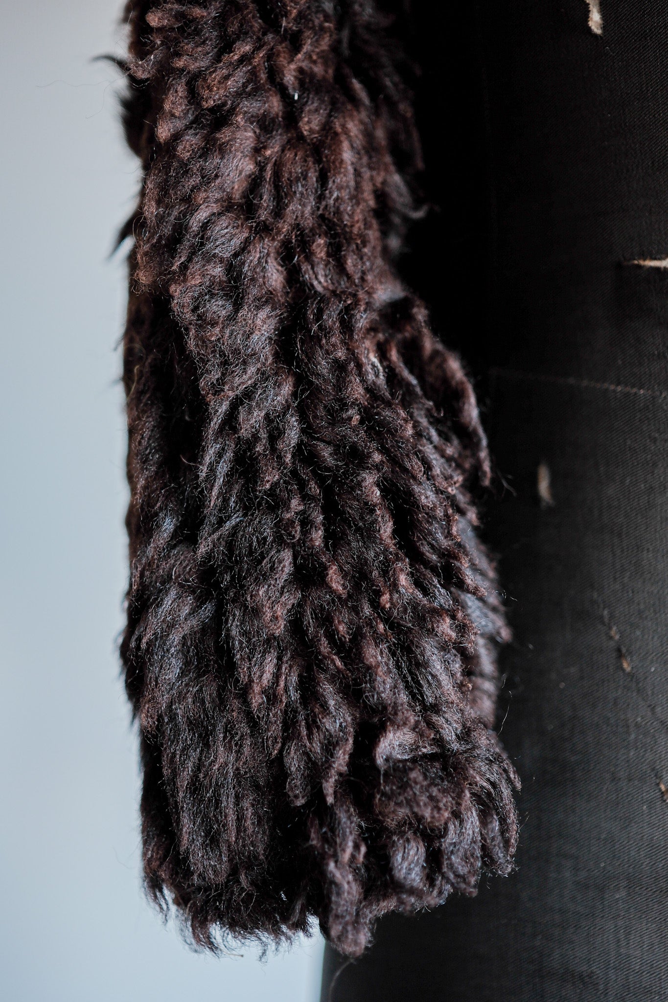 【~40's】WWⅡ German Waffen-SS Winter Sheepskin Fur Vest