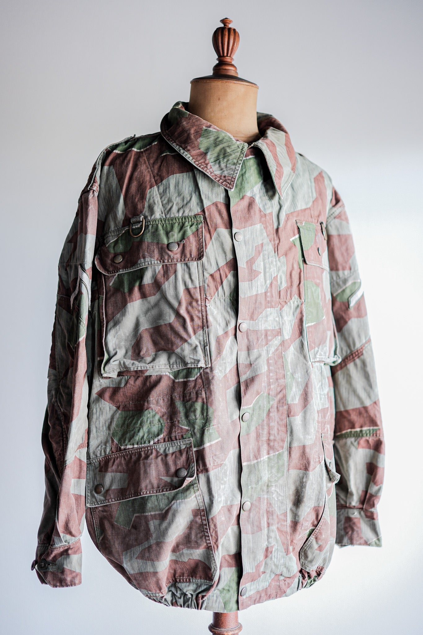 【~50's】German Army Splinter Camouflage Paratrooper Jacket
