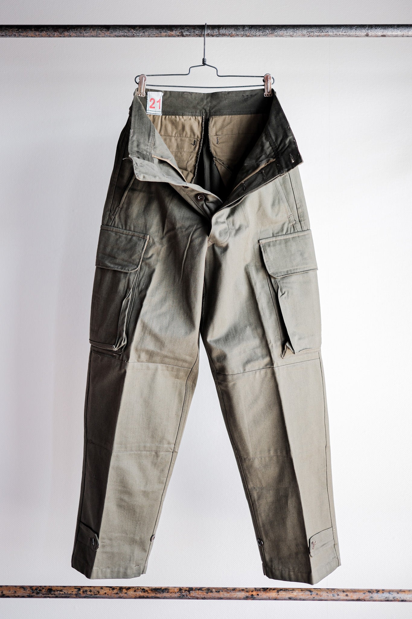 【~60's】French Army M47 Field Trousers Size.21 "Dead Stock"