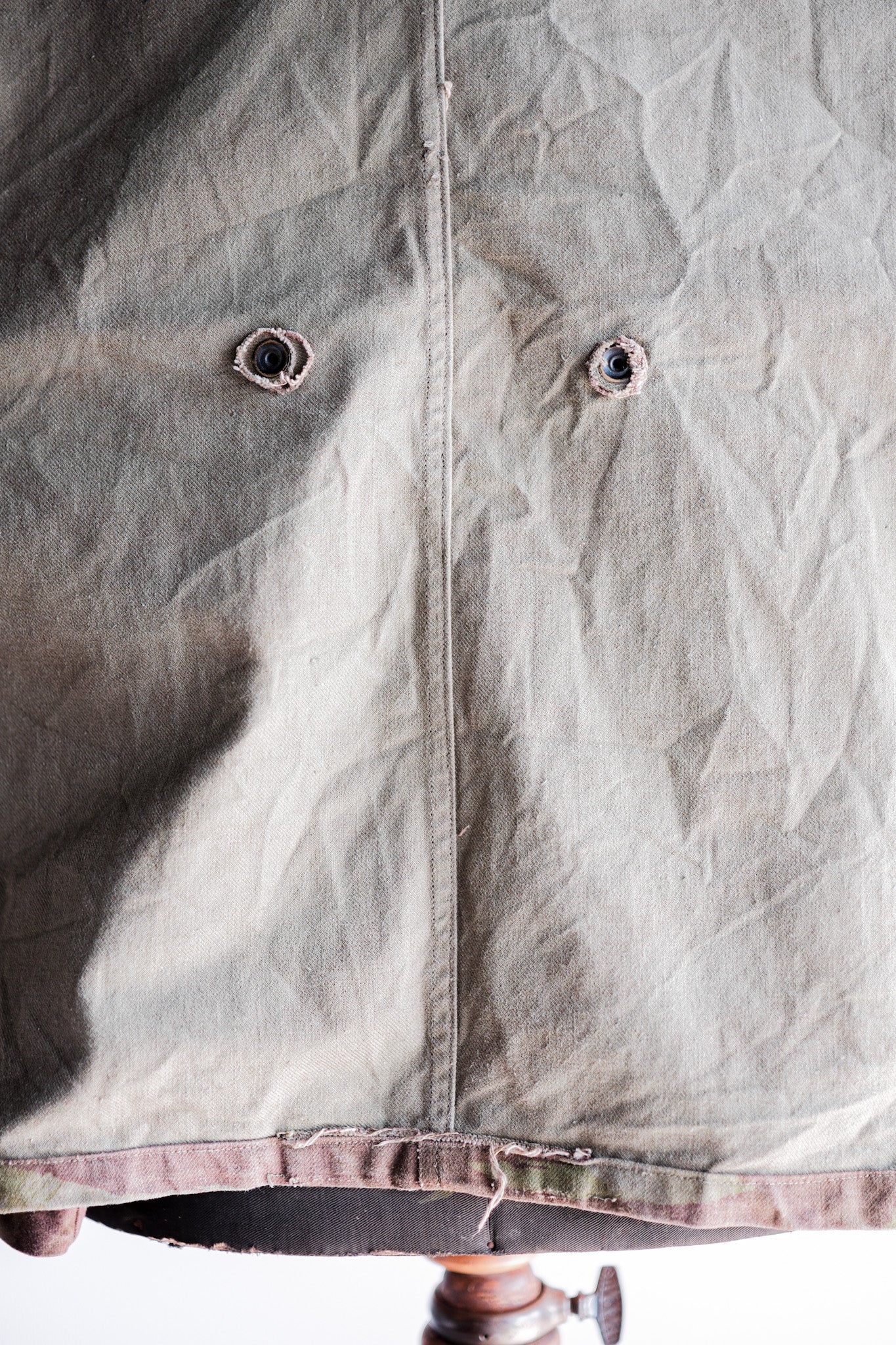 【~50's】French Army TAP47/52 Lizard Camouflage Paratrooper Jacket