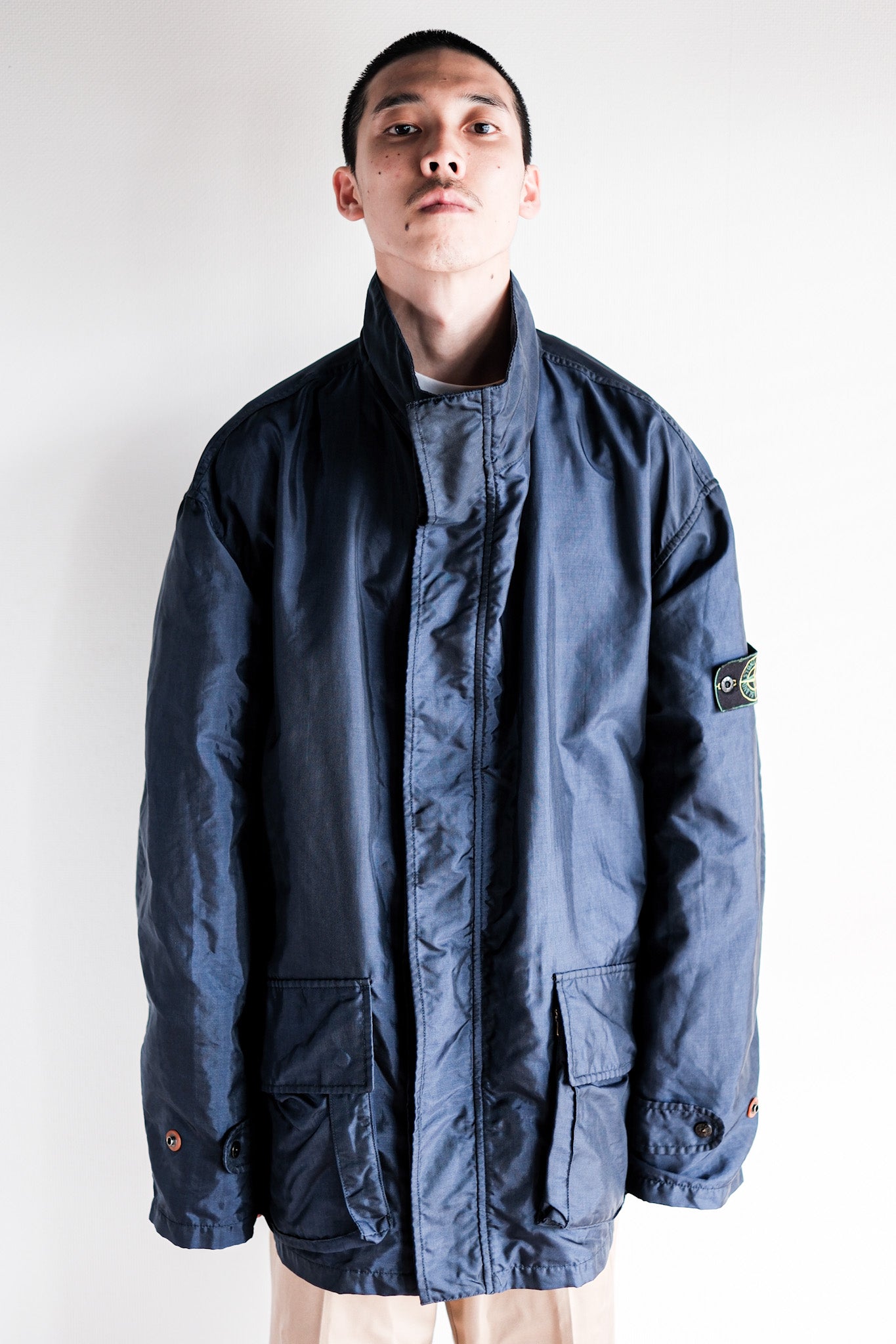 【~90’s】Old STONE ISLAND Nylon Jacket Size.XXL