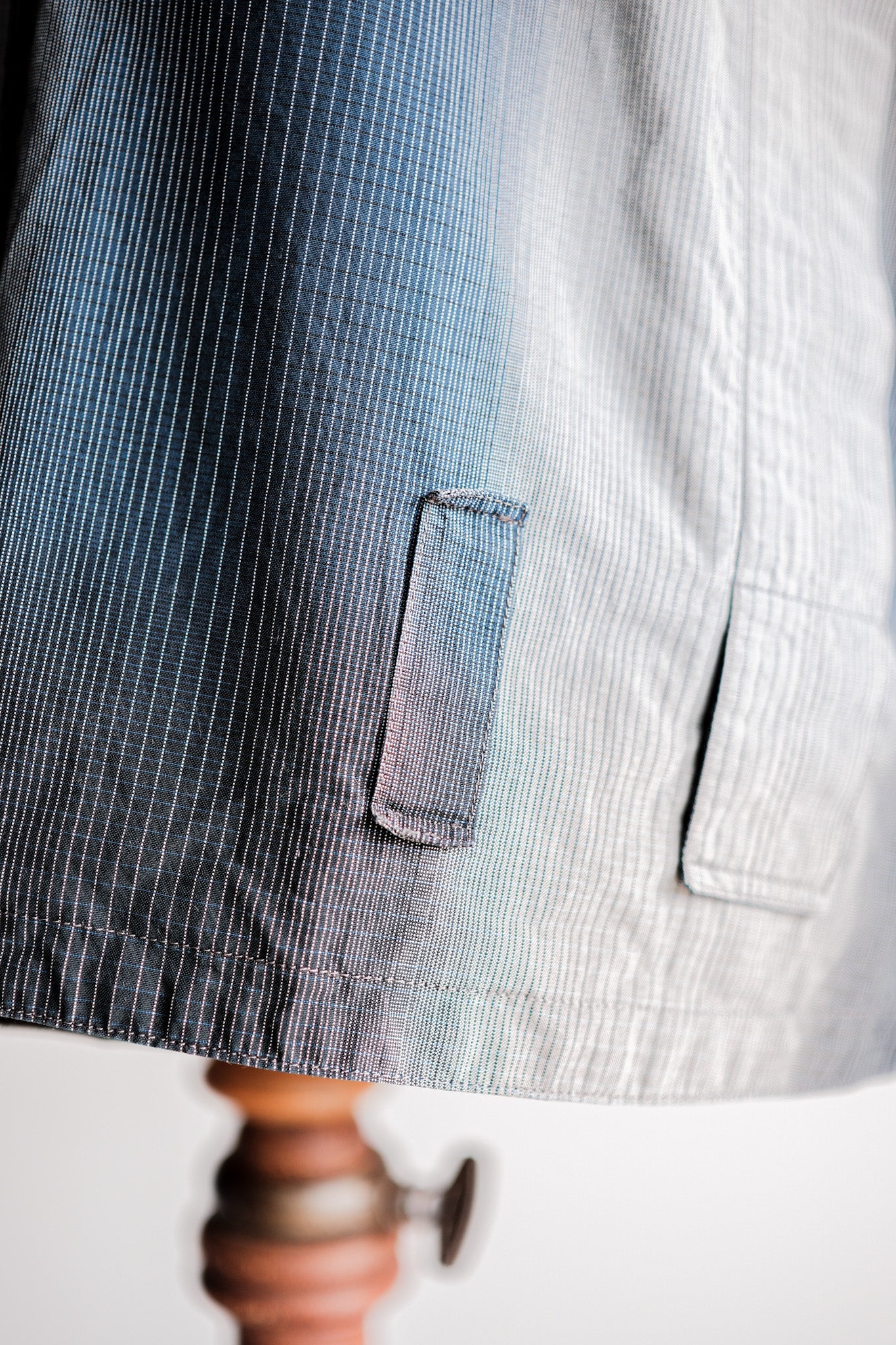 【~80’s】Old Gianni Versace Cotton Striped Jacket Size.42