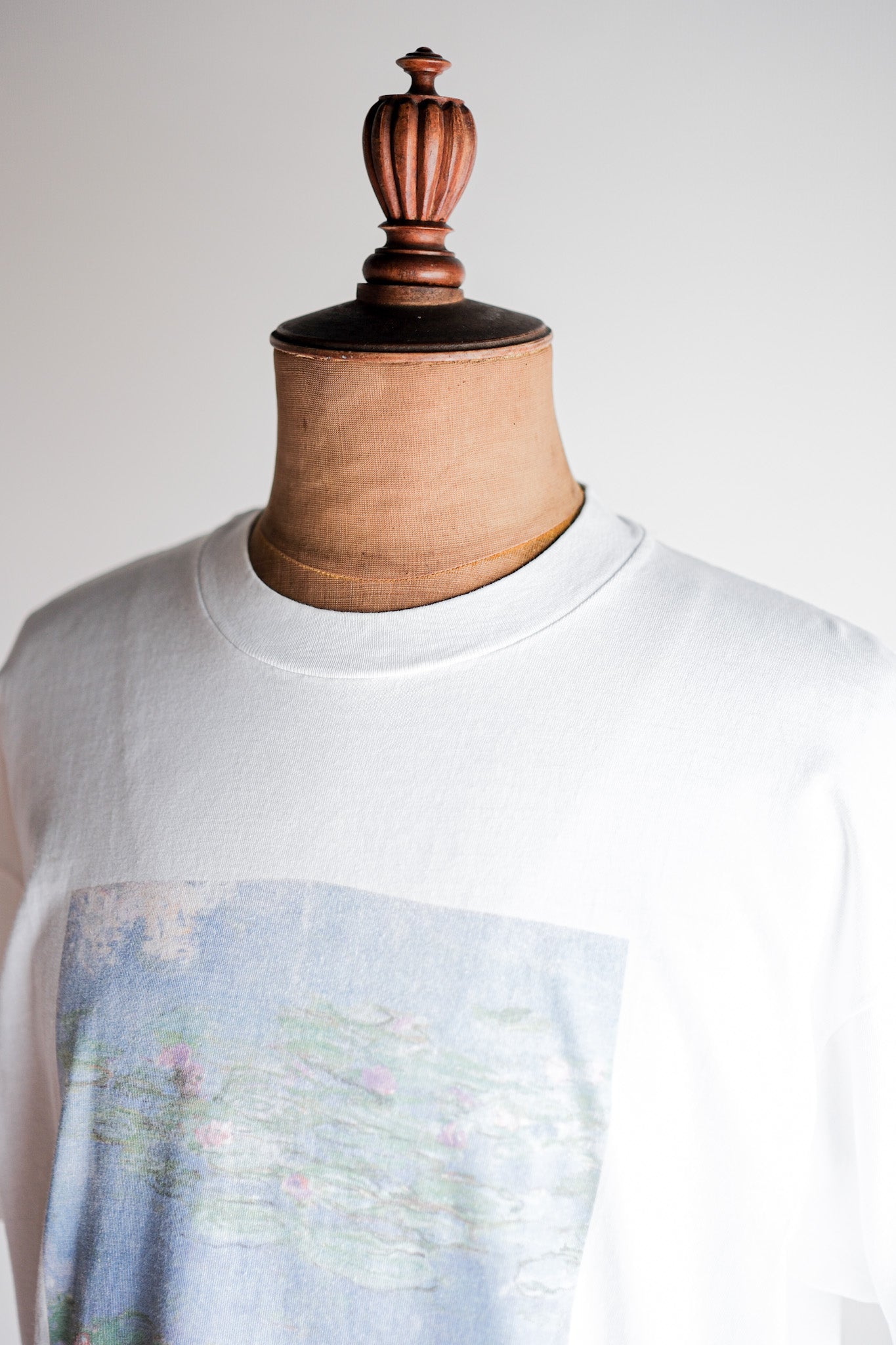 【~90's】Vintage Art Print T-shirt Size.XL "Claude Monet" "Water Lilies" "Made in U.S.A."