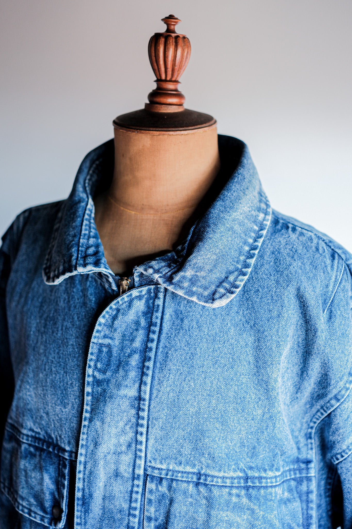 【~80's】Italian Vintage Denim Jacket