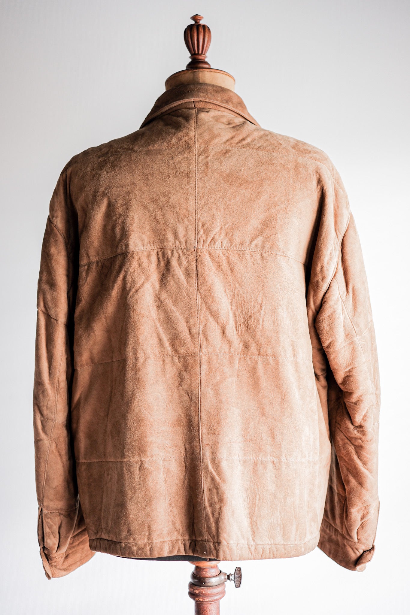 【~80's】Old GIORGIO ARMANI Suede Leather Jacket