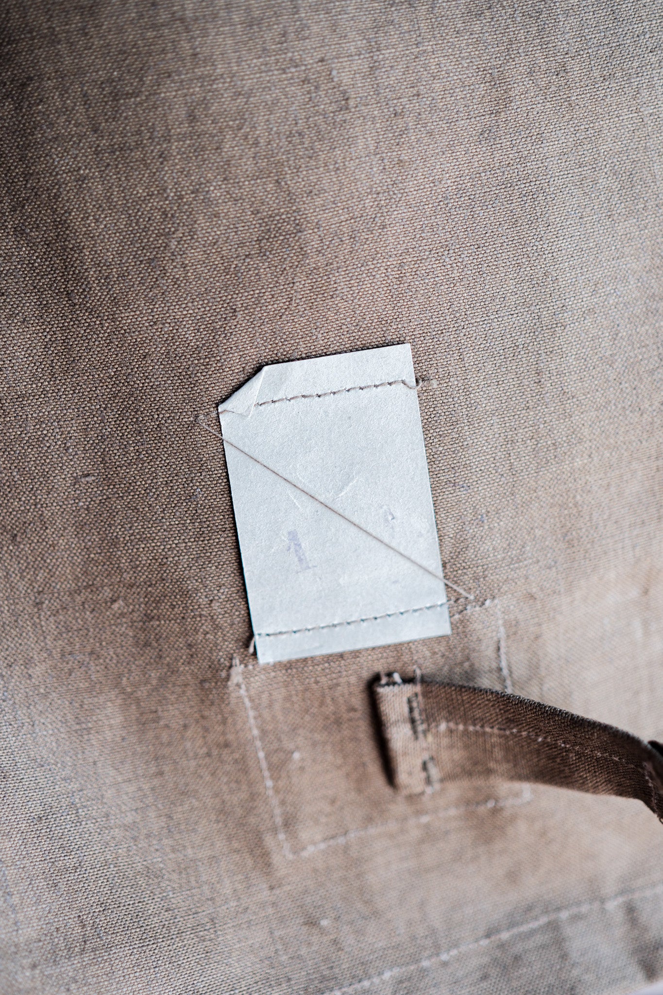 【~30's】French Army M35 Motorcycle Pants "Linen Type" "Dead Stock"