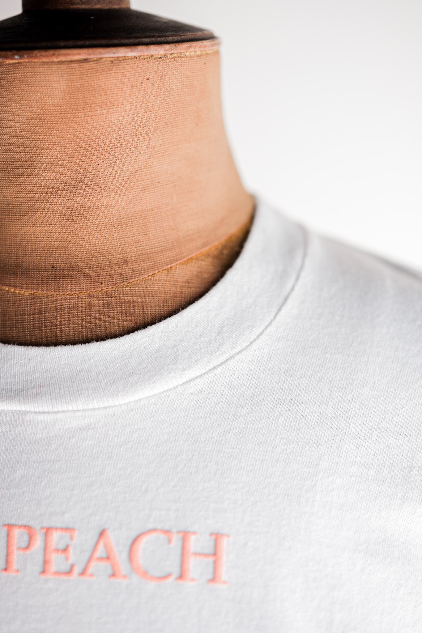 【~90's】Vintage Graphic Print T-shirt Size.XL "LIFE'S A PEACH" "Made in U.S.A."