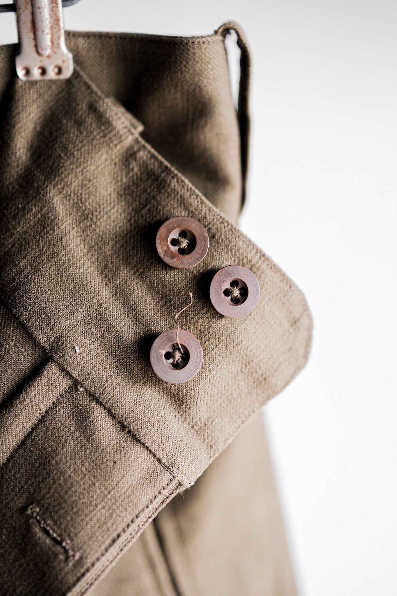 【~40's】French Army M47 Field Trousers Size.84M "1st Type" "Dead Stock"