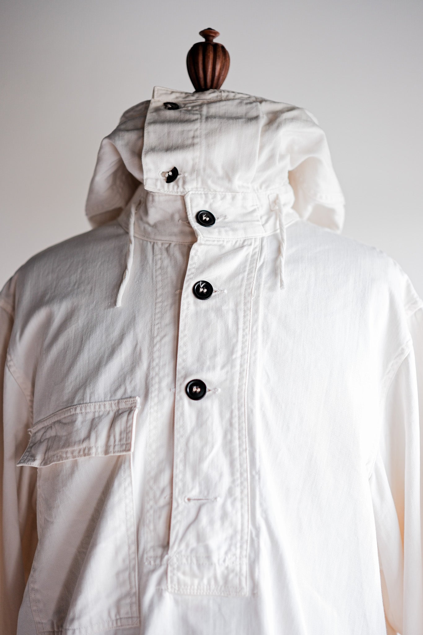 【~40's】U.S.NAVY Salvage Parka Size.M "Early Type"