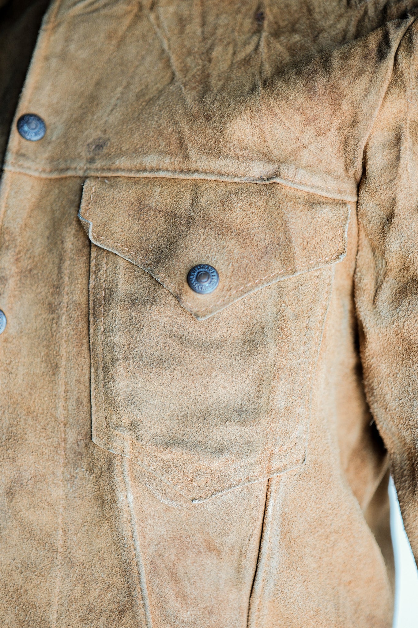 【~50’s】Vintage Levi’s Suede Leather Jacket "Short Horn"
