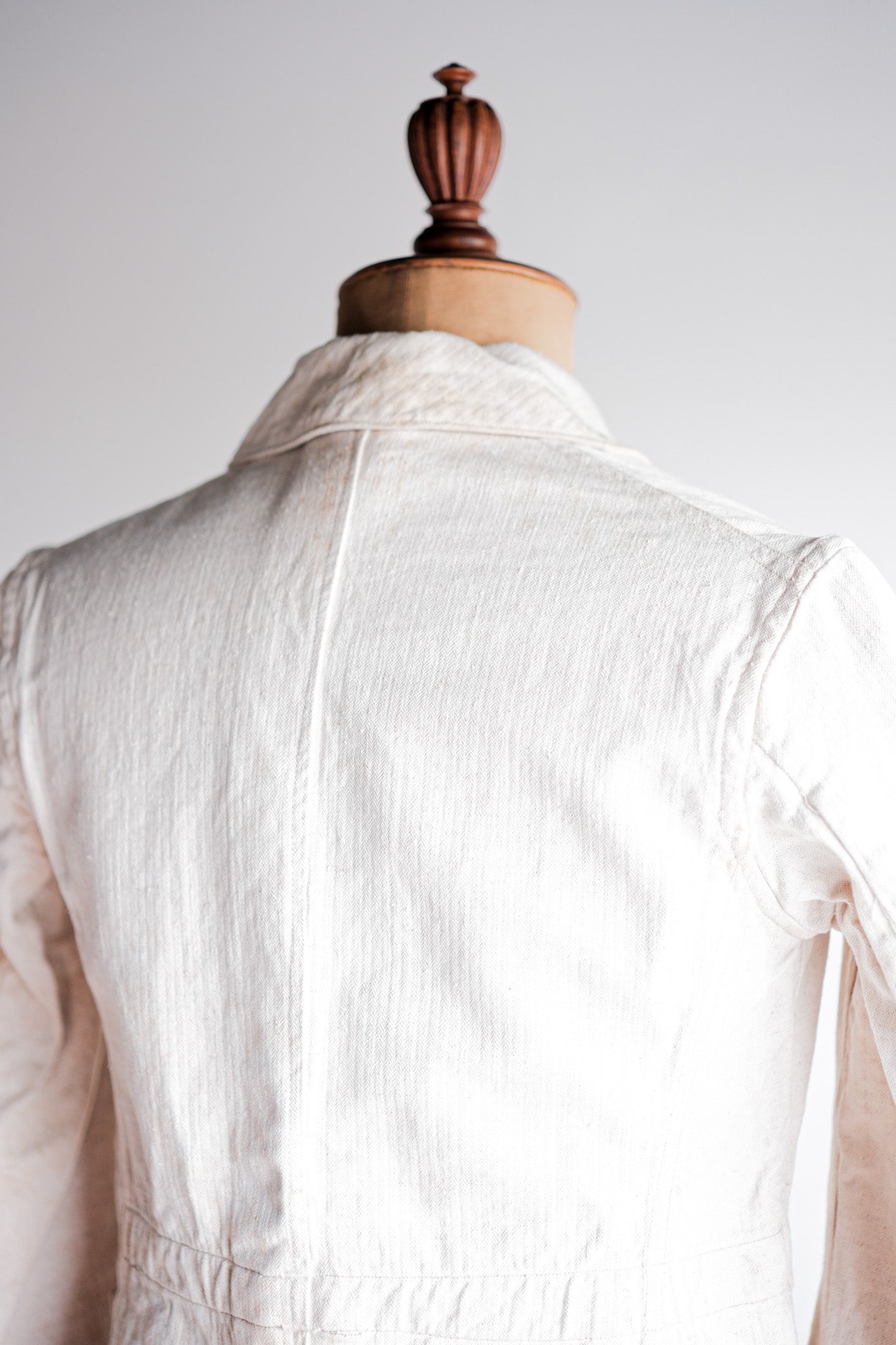 【~40's】German Air Force Drillich HBT Linen Jacket "Luftwaffe"