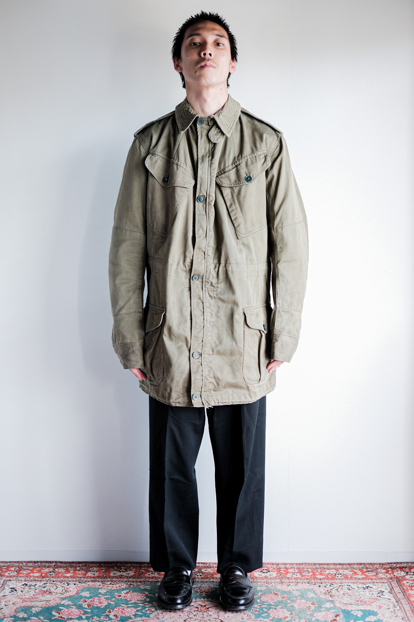 【~60's】British Army 1960 Pattern Combat Smock Size.7