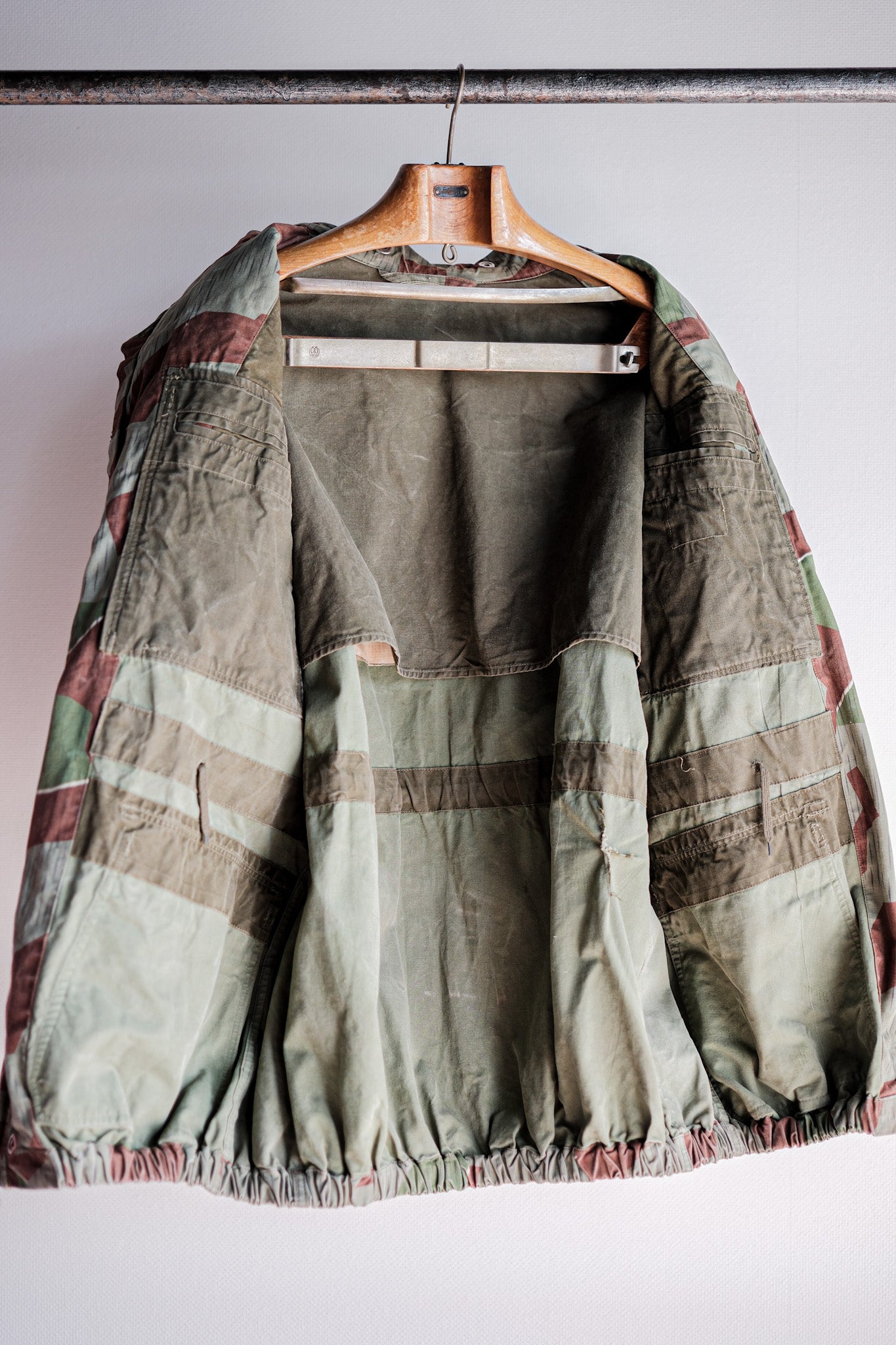 【~50's】German Army Splinter Camouflage Paratrooper Jacket