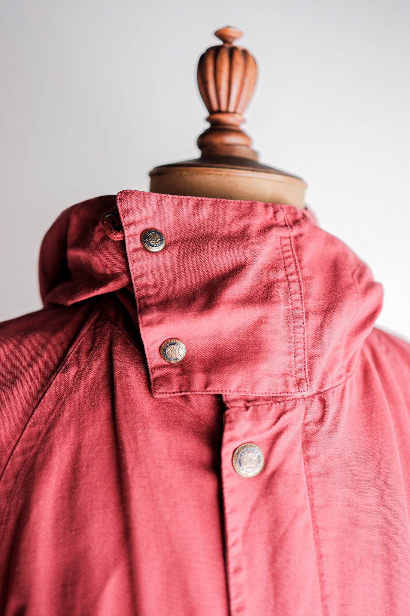 【~80’s】Old C.P.Company Garment Dyed Cotton Linen Parka Size.48