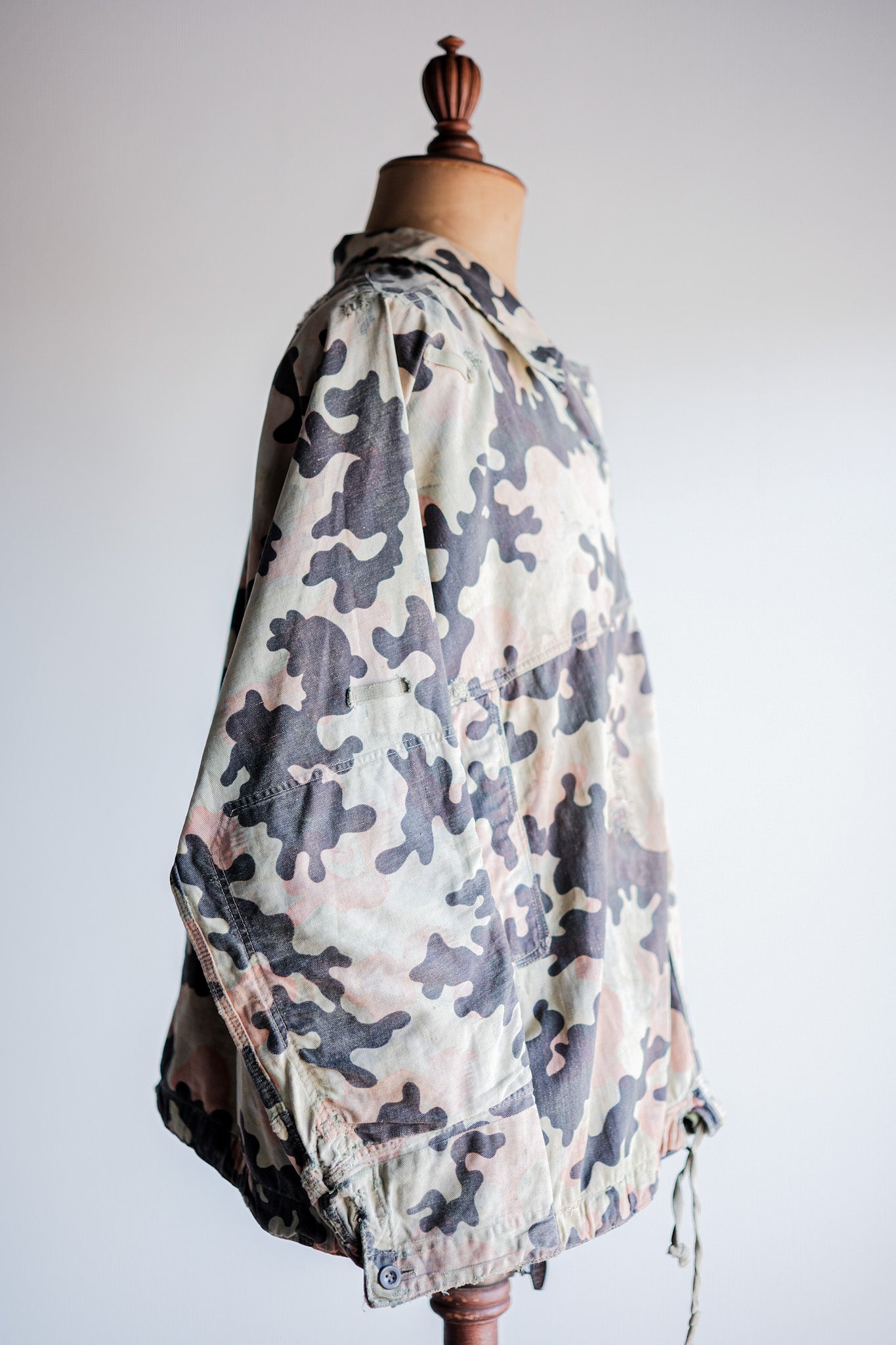 【~50's】Czechoslovakian Army Dubaky Camouflage Reversible Smock