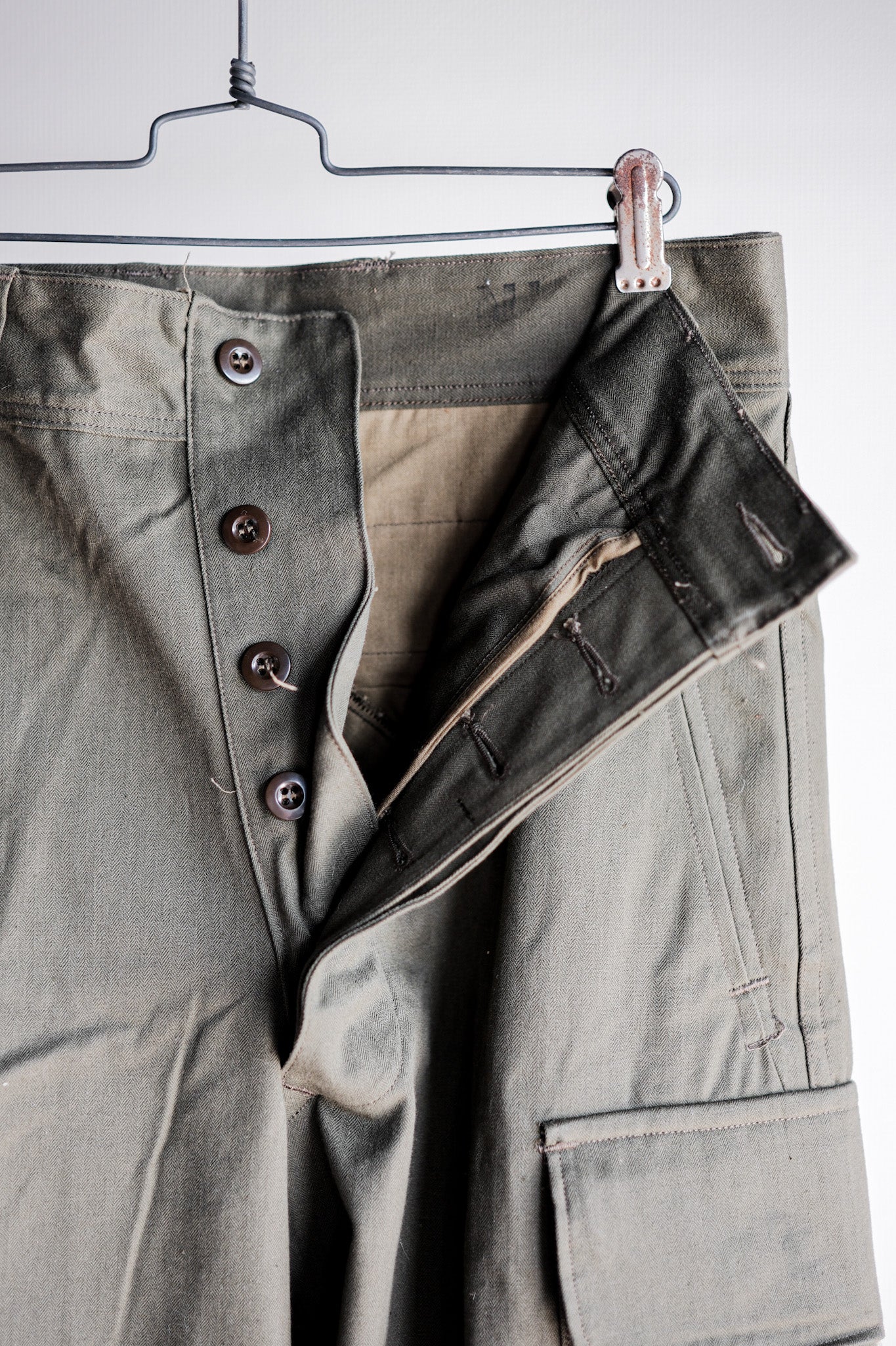 【~60's】French Army M47 Field Trousers Size.21 "Dead Stock"