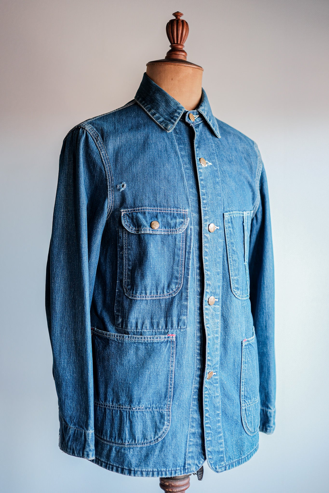 【~50's】American Vintage Denim Coverall "Sanforized"