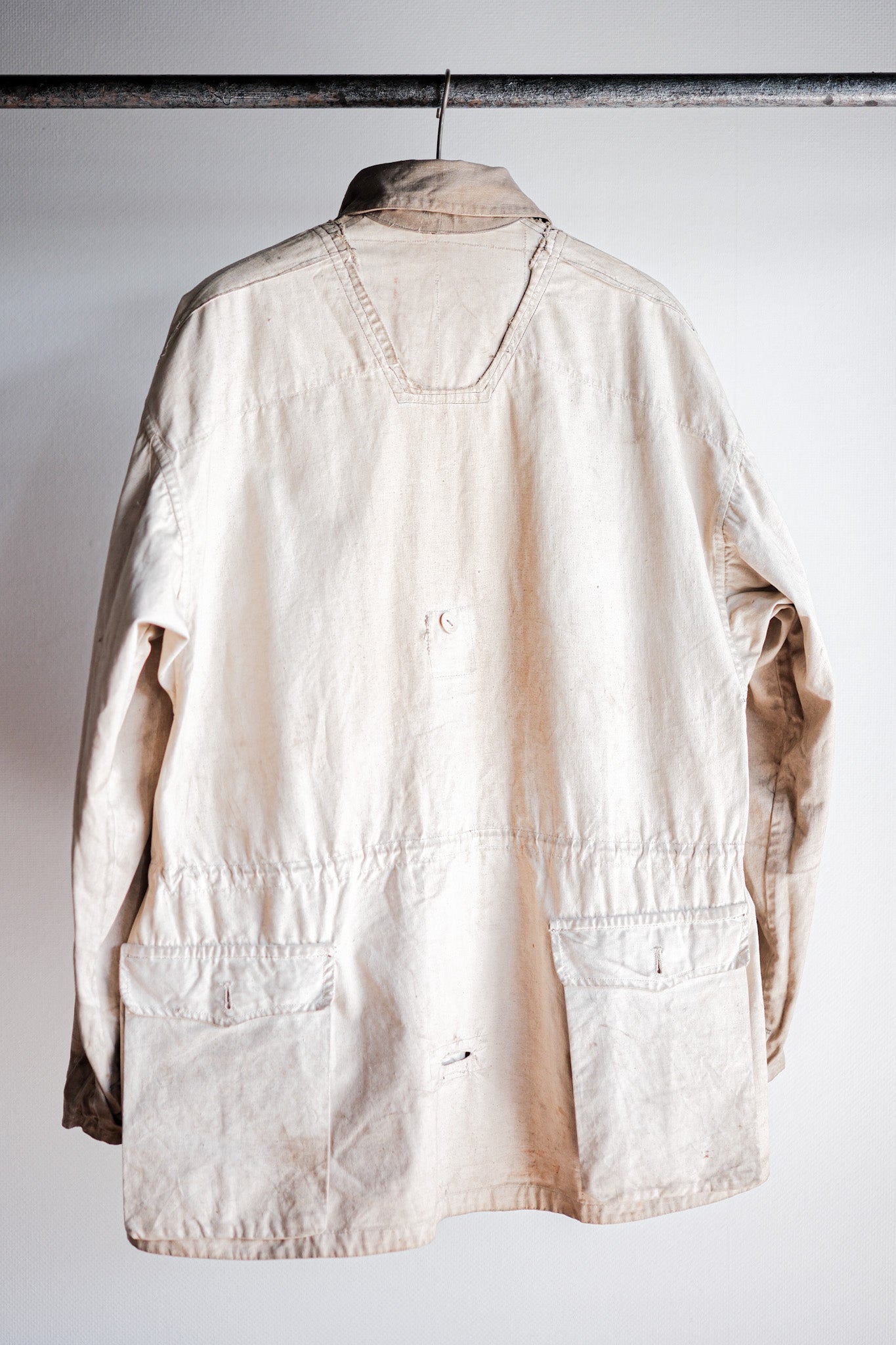 【~40's】German Army M42 Gebirgsjäger Reversible Windbluse "1st Type" "Original Modified"